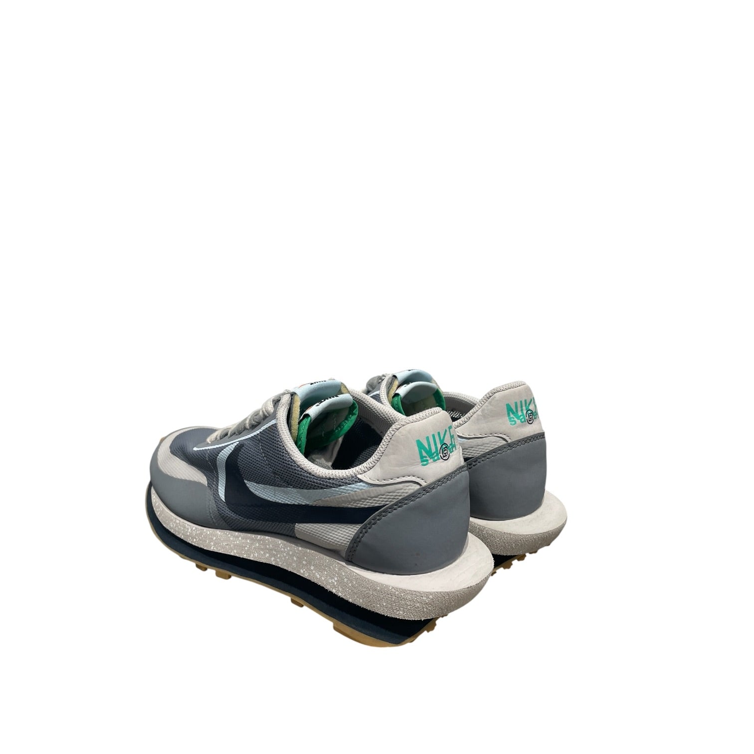 NIKE/Low-Sneakers/US 8.5/Polyester/GRY/waffle view 2