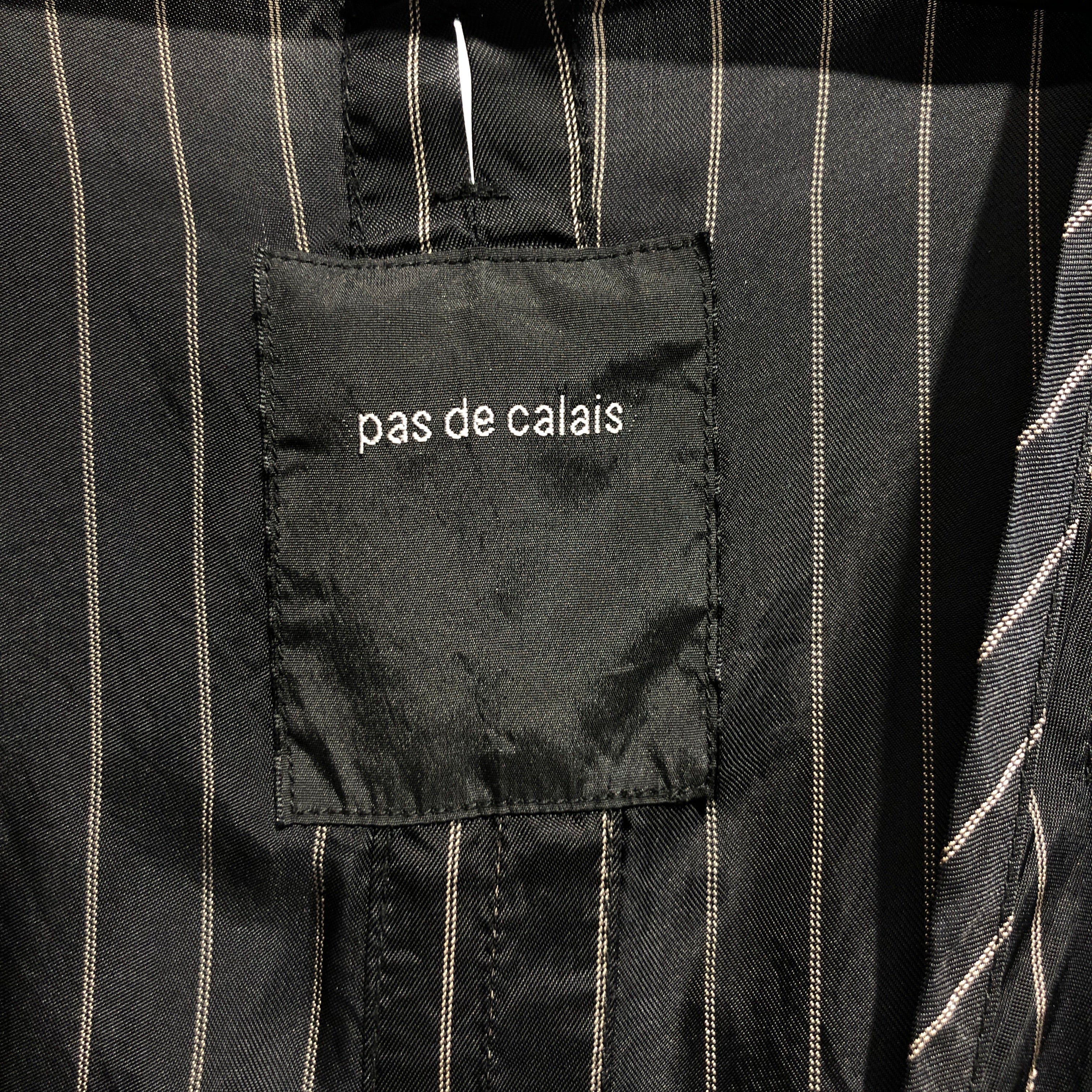 pas de calais/LS Dress/M/Stripe/BLK/ view 3