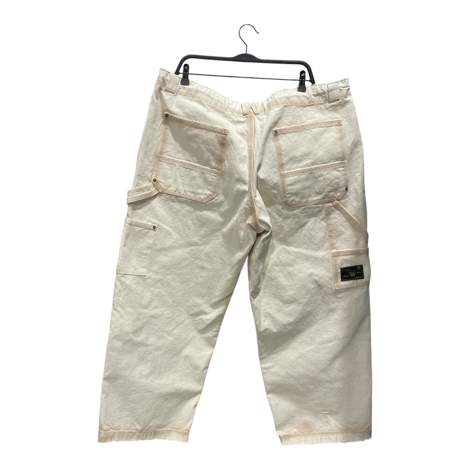 WILLY CHAVARRIA/Carpenter Pants/M/Cotton/WHT/Toluca Work Pant view 2
