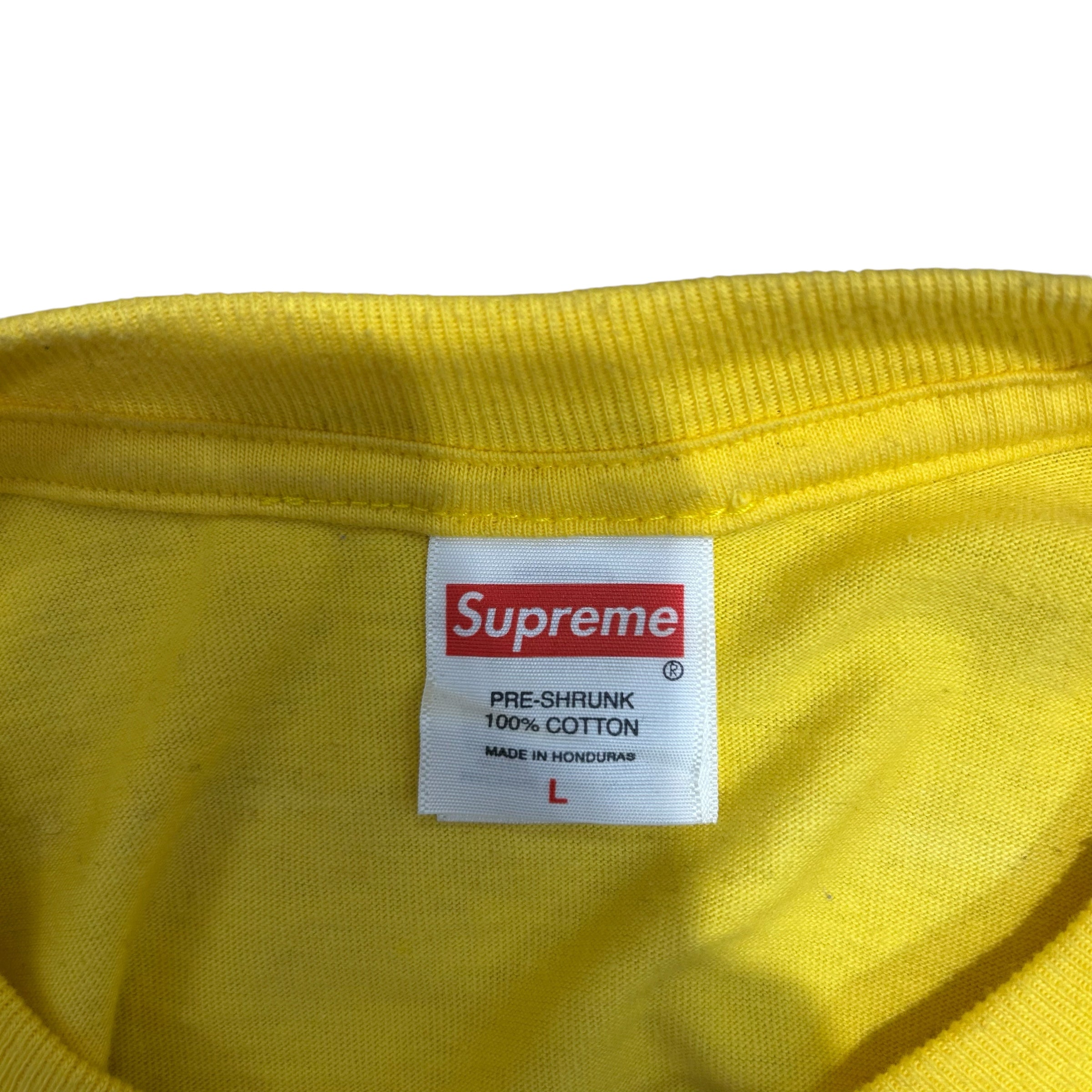 Supreme/T-Shirt/L/Cotton/YEL/Graphic/Wu Tang RZA view 3