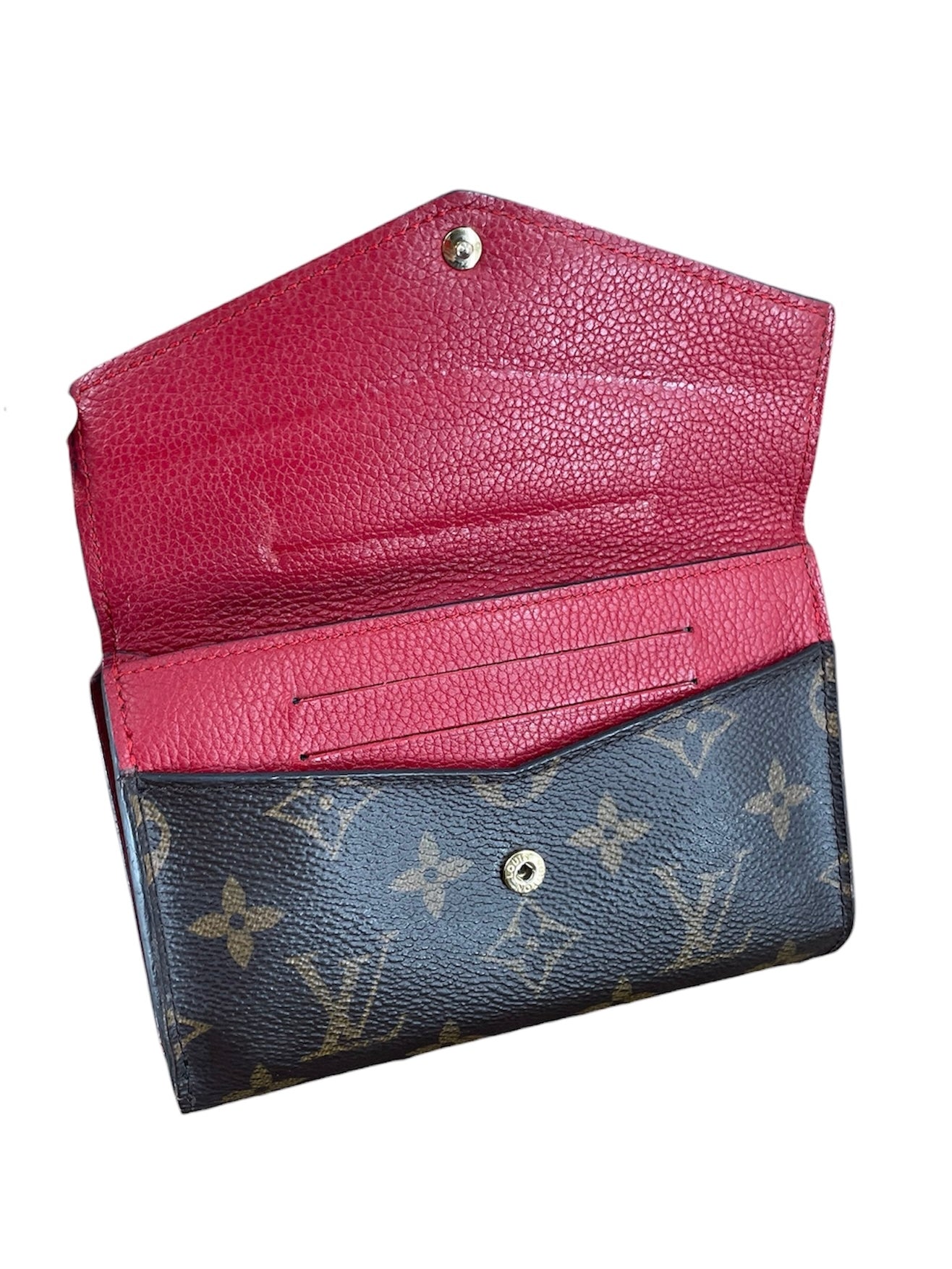 LOUIS VUITTON/Trifold Wallet/Monogram/Leather/BRW/palais trifold wallet view 5