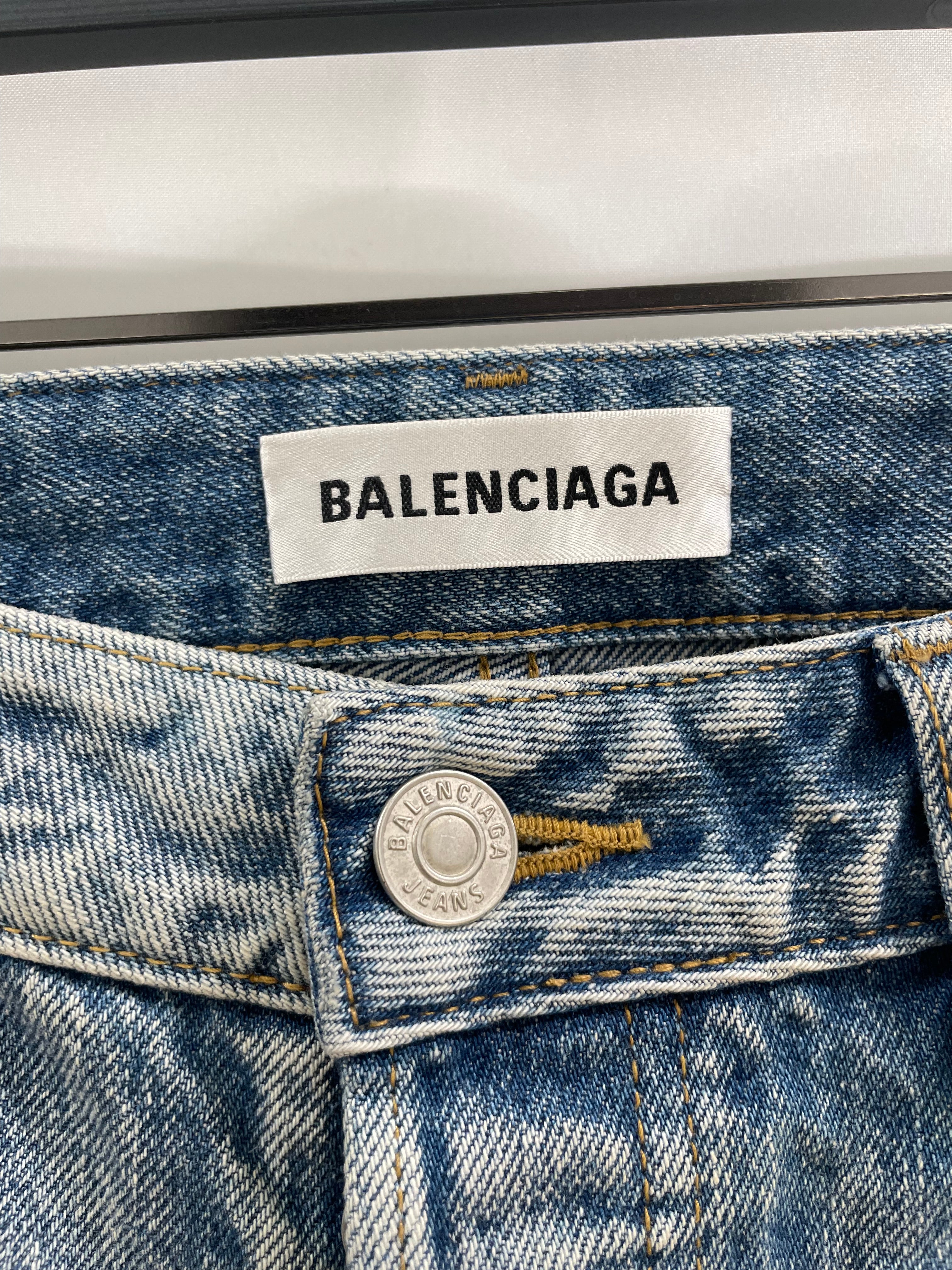 BALENCIAGA/Heels/EU 40/Denim/BLU/PNAT/HEEL BALENC view 5