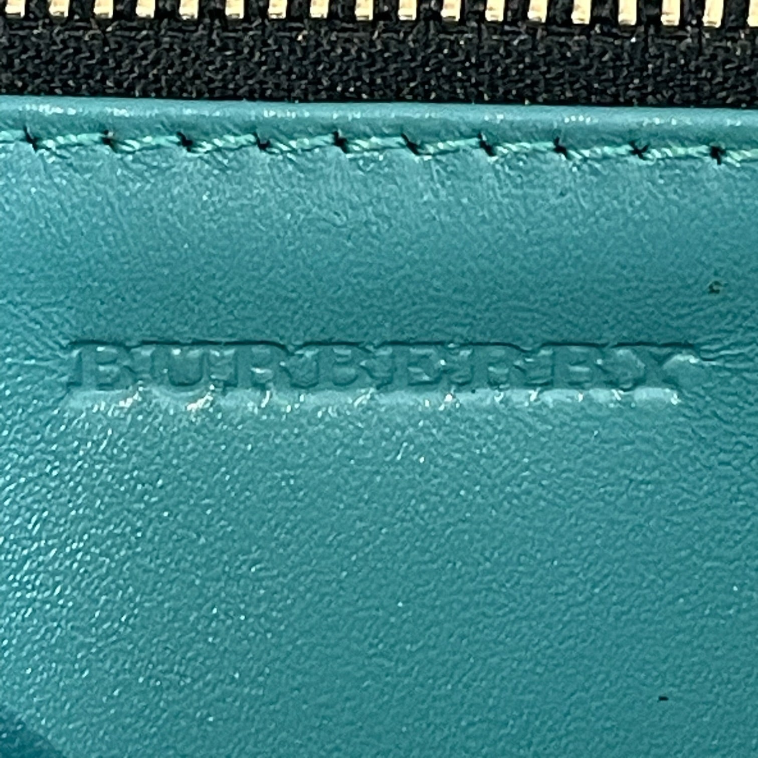 BURBERRY/Cross Body Bag/Leather/BLU/CALFSKIN CROSSBODY view 6