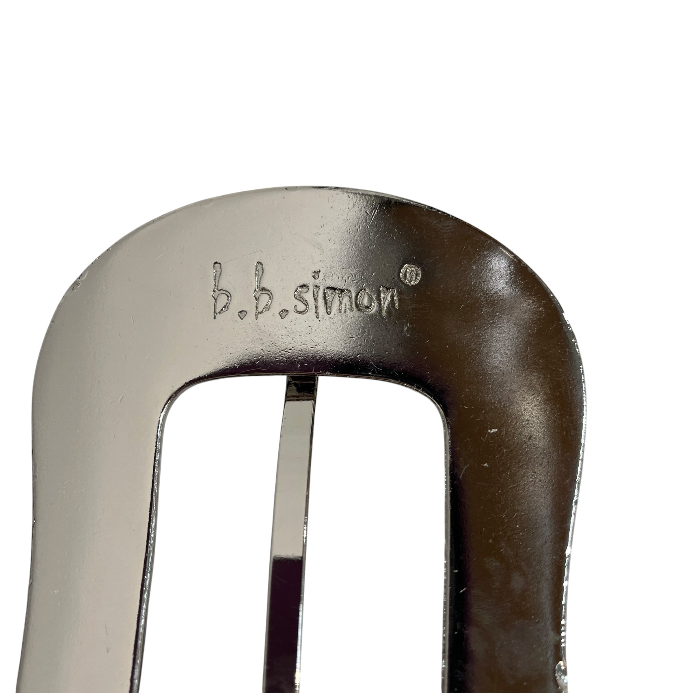 b.b.simon/Belt/Leather/WHT/L's/Plain Patent Leather Belt view 3