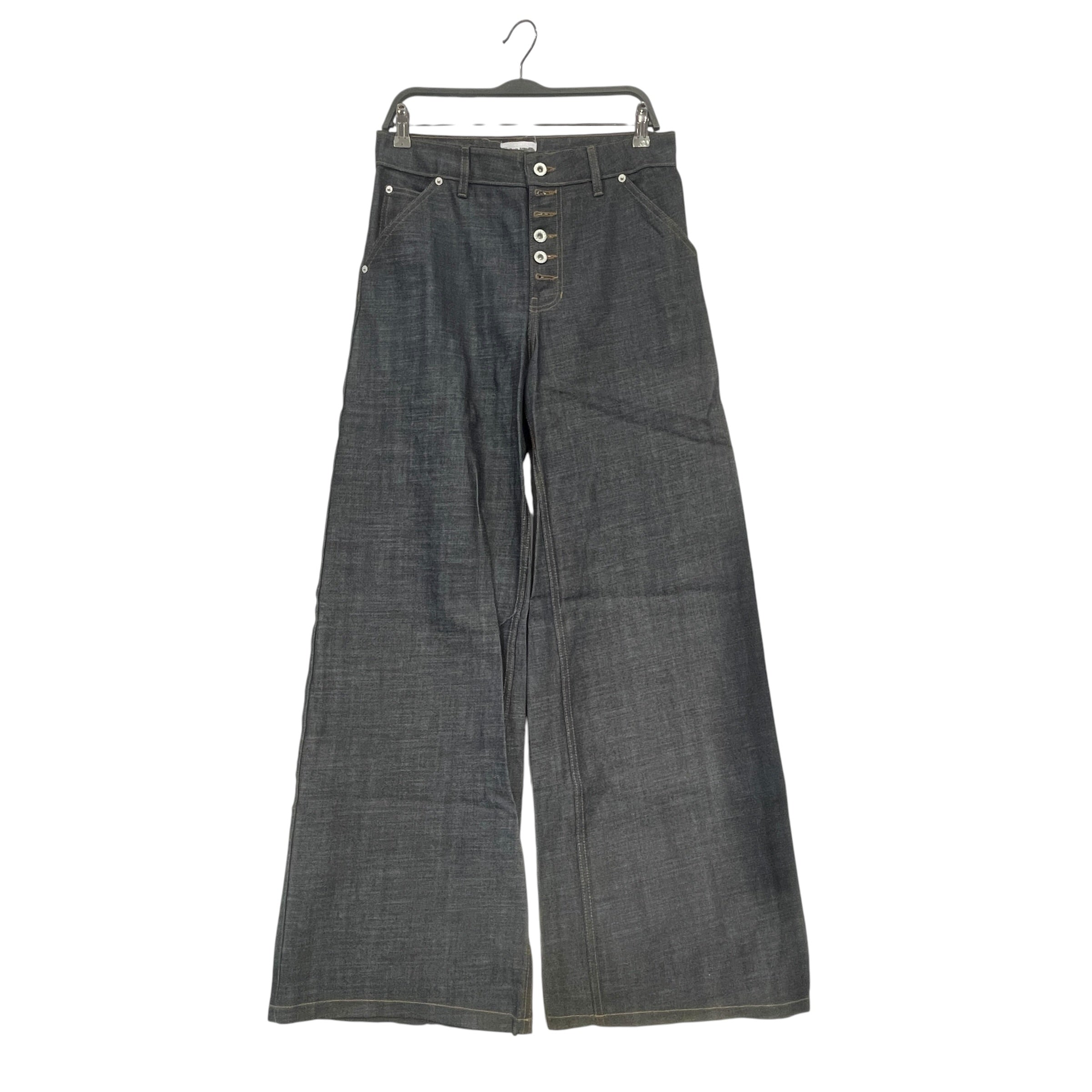 dusty armadillo /Straight Pants/L/Denim/NVY/button fly slv hardware view 1