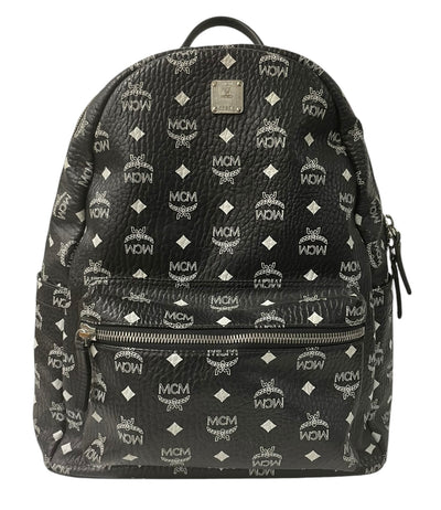 MCM/Backpack/OS/Leather/BLK/l0594