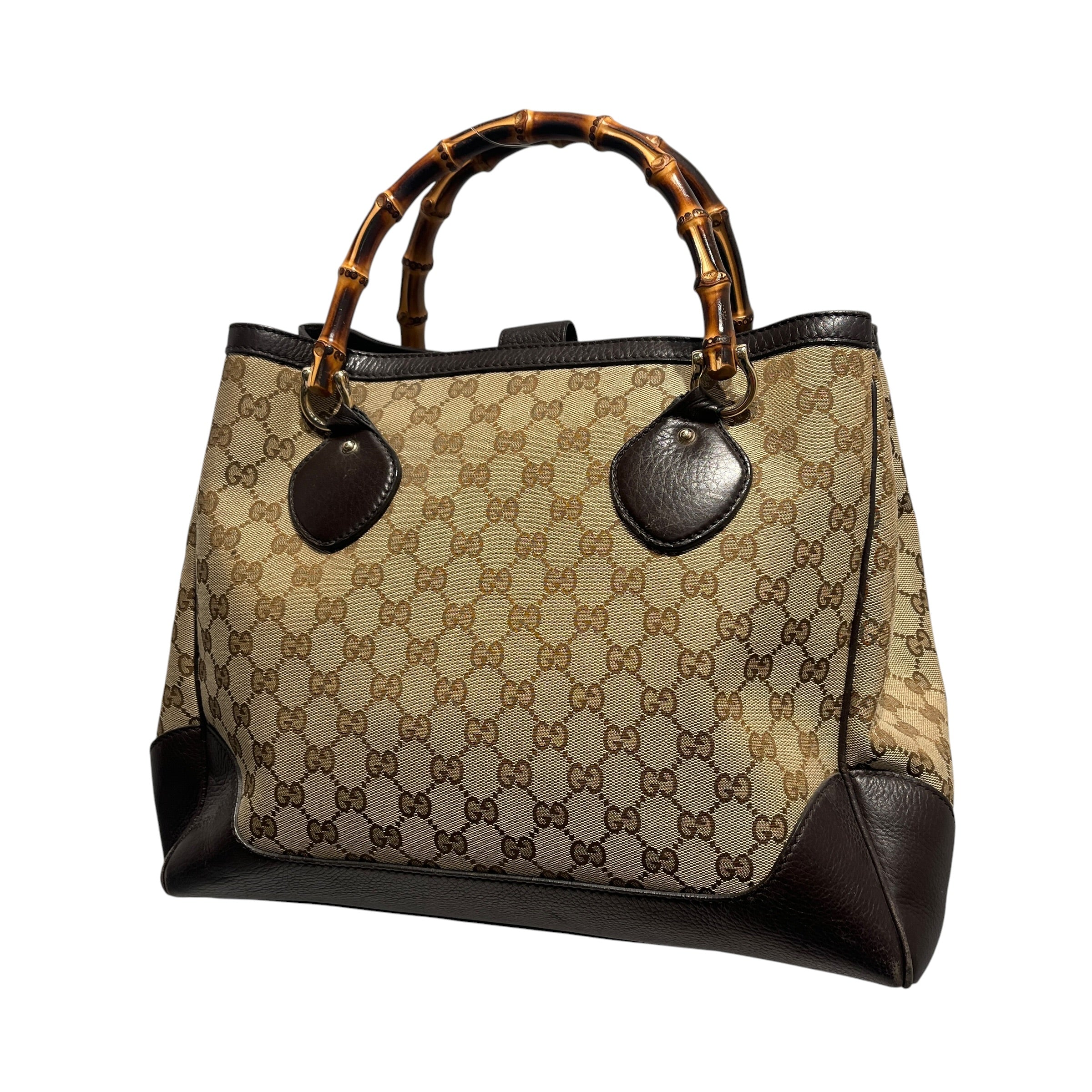 GUCCI/Tote Bag/Monogram/Cotton/BRW/diana tote 282317 203998 view 2