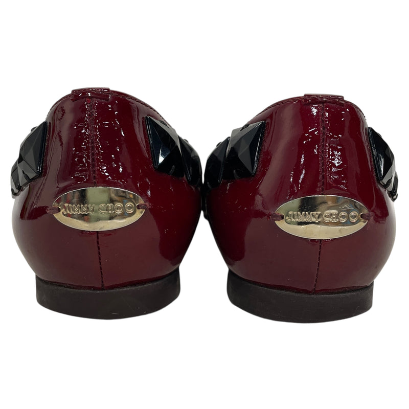 JIMMY CHOO/Flat Shoes/EU 37/Leather/BRD/