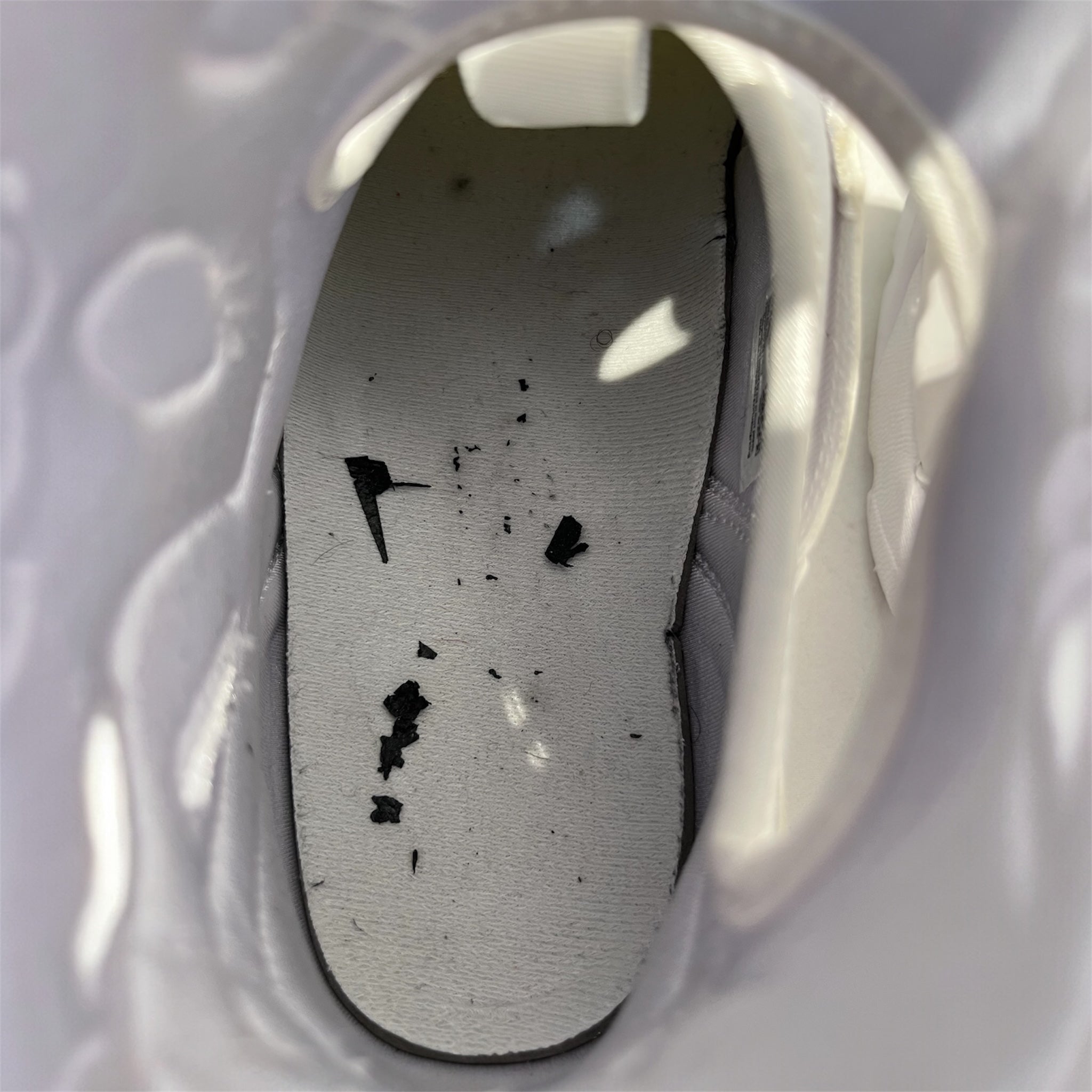 COMME des GARCONS/Hi-Sneakers/US 11/Cotton/WHT/ view 4