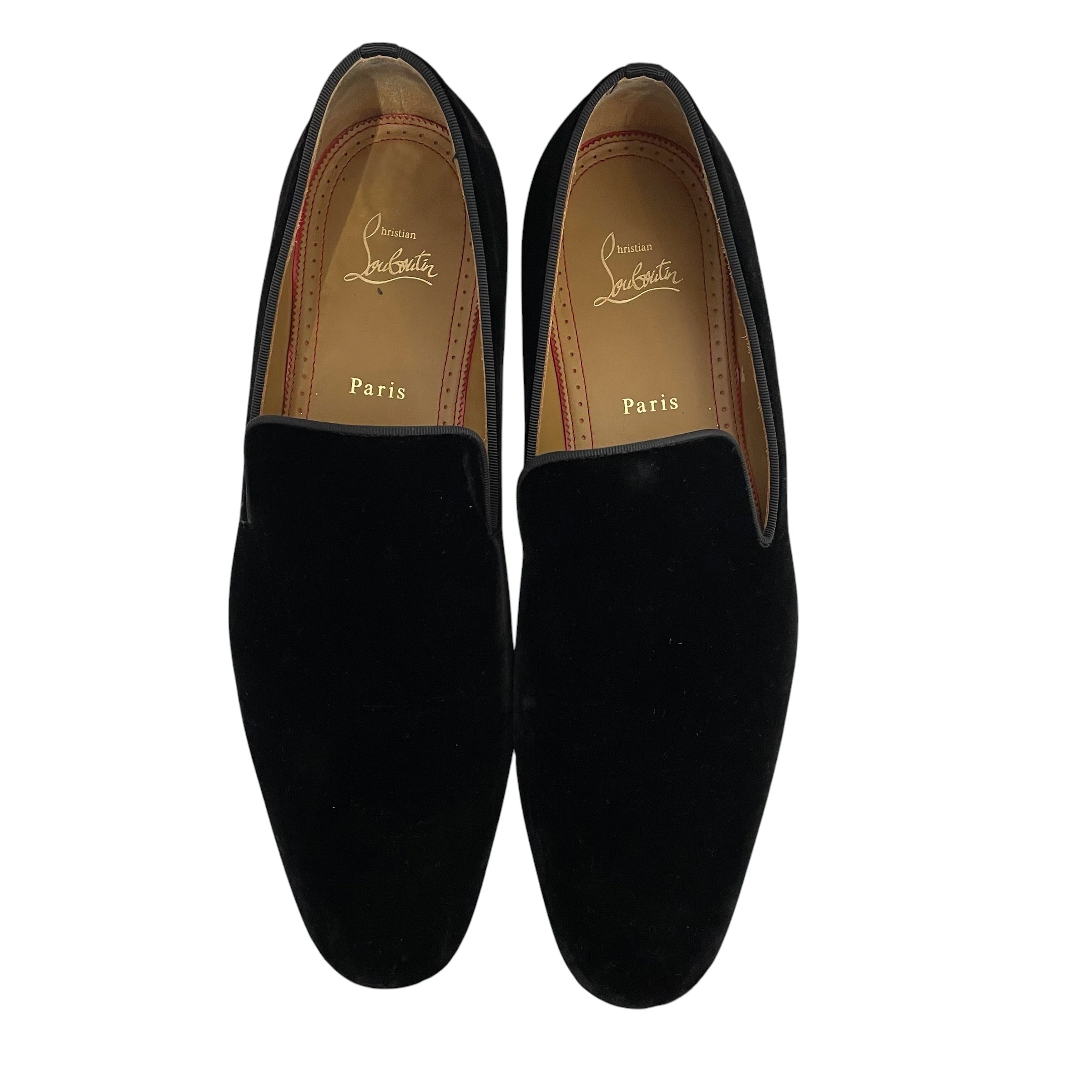 Christian Louboutin/Loafers/EU 43.5/BLK/DANDELION FLAT view 3