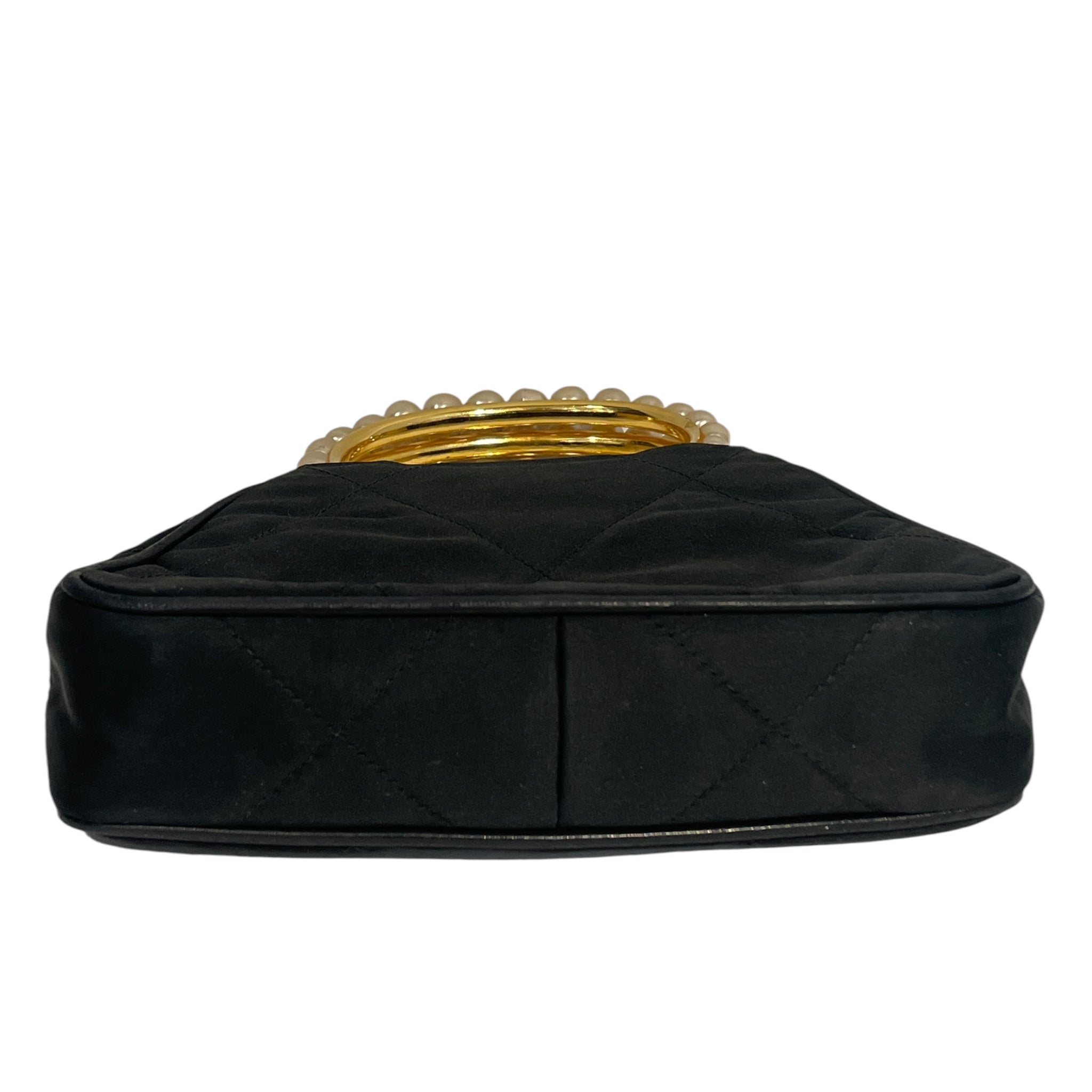 CHANEL/Hand Bag/BLK/QRX4VW7 view 4