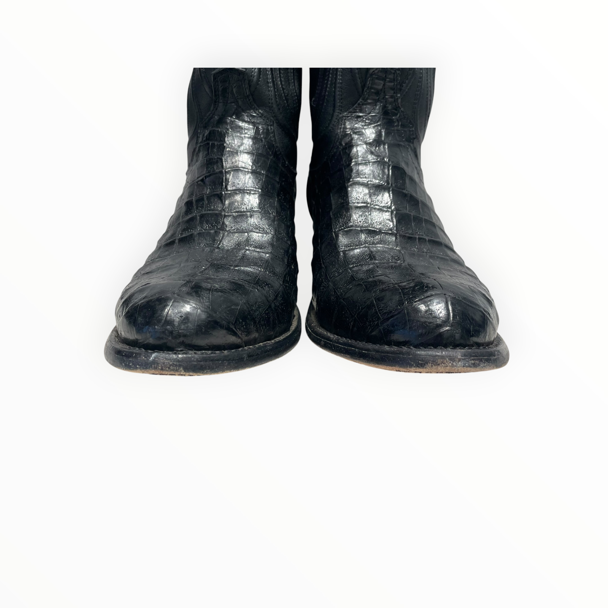 TECOVAS/Cowboy Boots/US 10/BLK/Midnight Caiman view 7