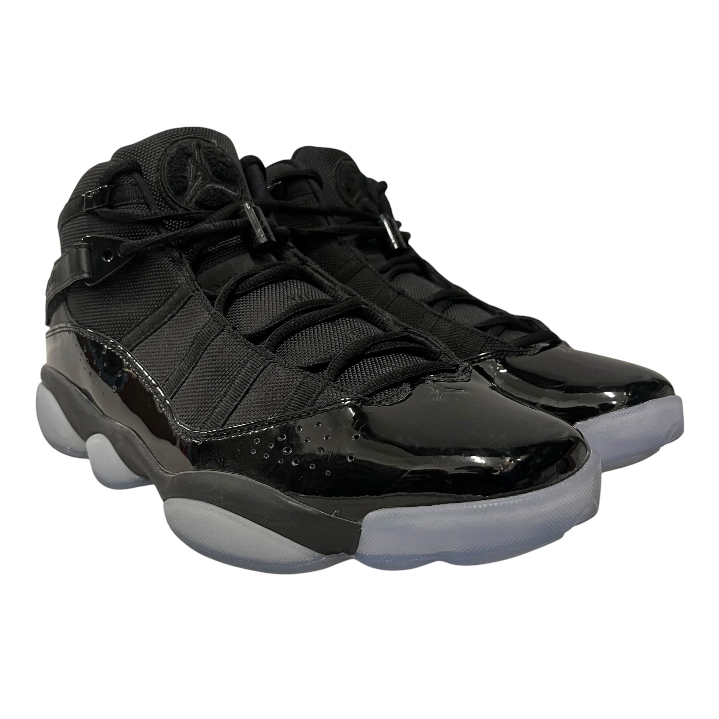 NIKE/JORDAN 6 RINGS/Hi-Sneakers/US 12/Polyester/BLK/322992-011 view 1