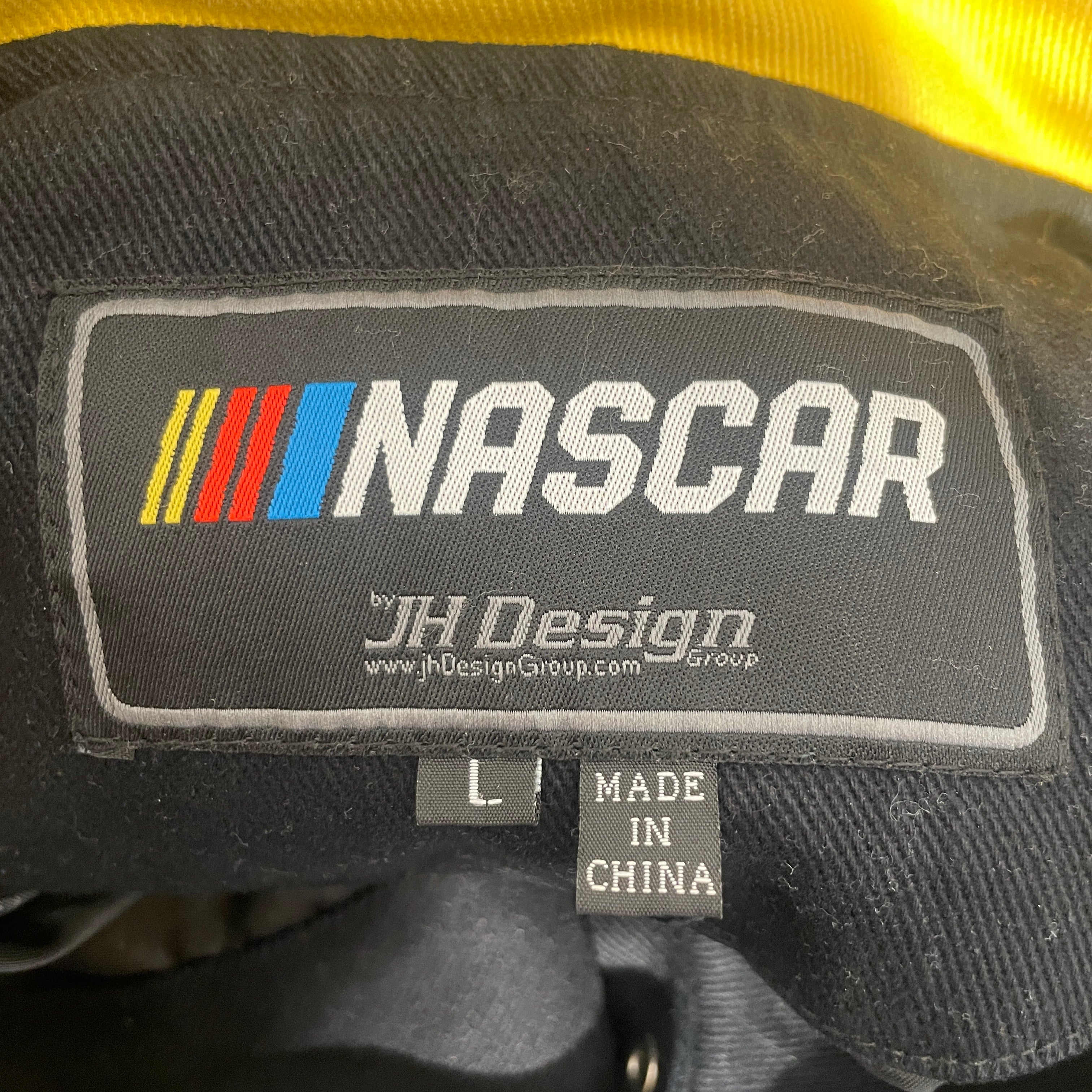 NASCAR/Souvenir Jkt/L/Cotton/BLK/DEWALT view 3