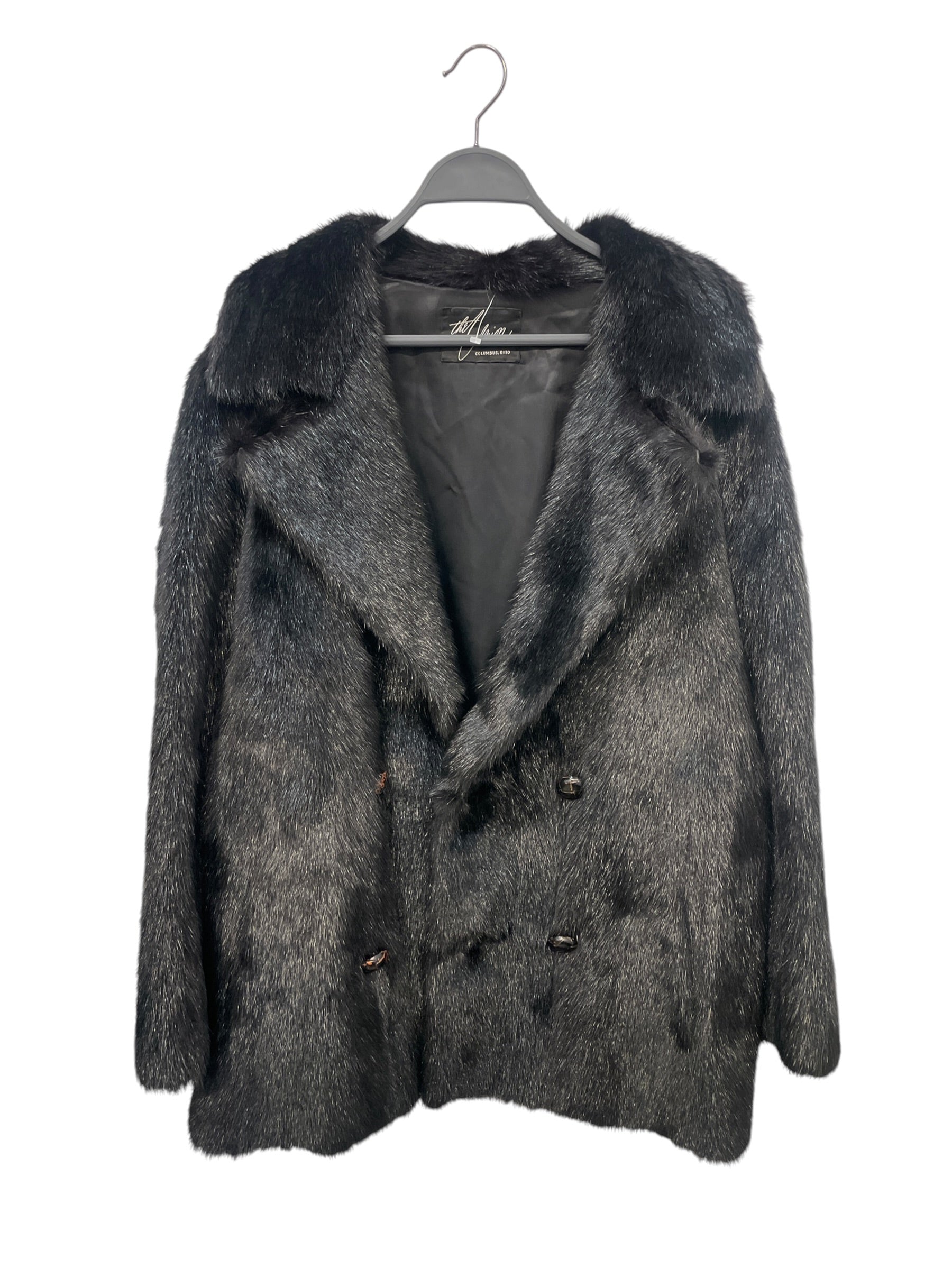 THE UNION/Coat/Fur/BLK/columbus, ohio view 1