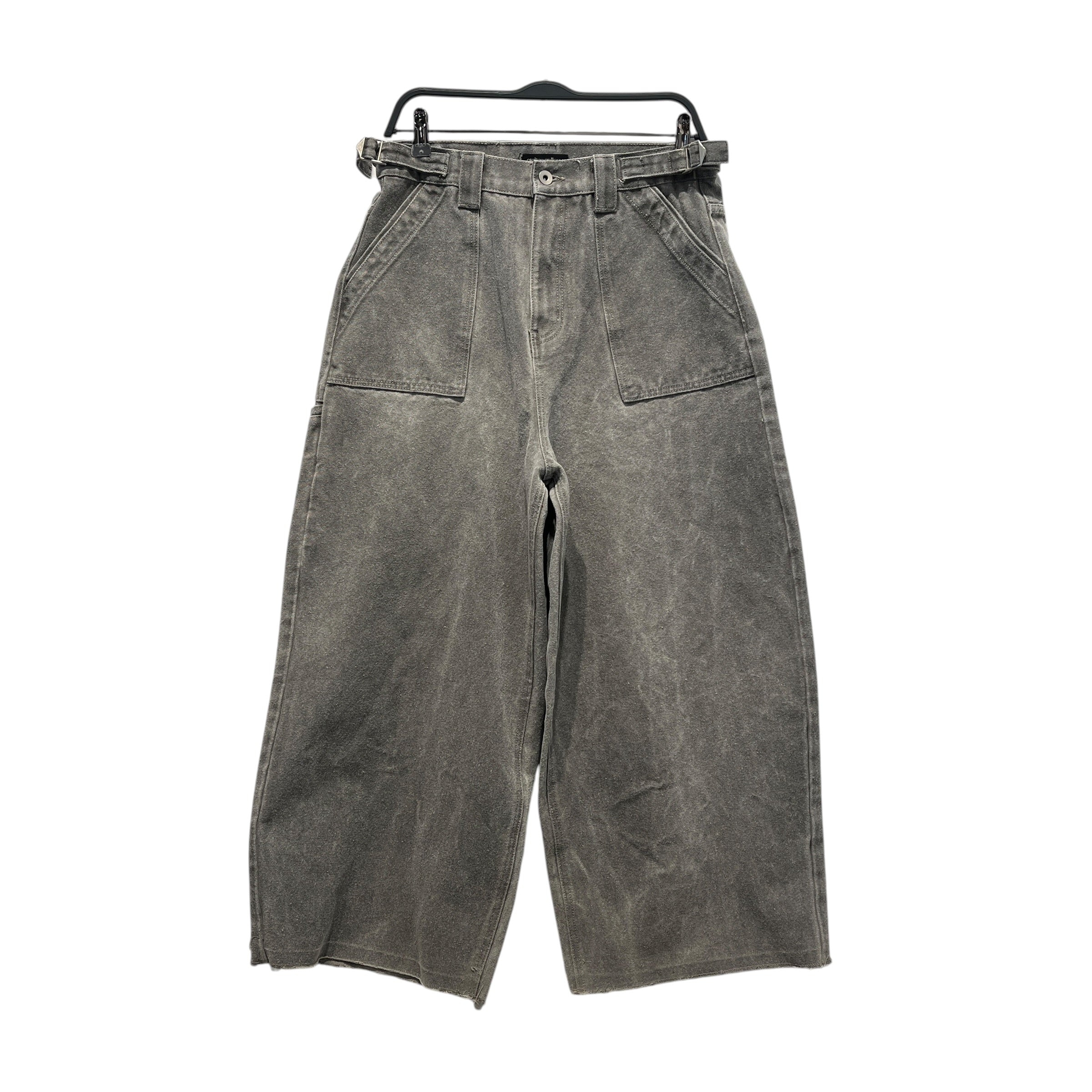 ETELIER GALLERY/Pants/30/Denim/GRY/TUSK WIDE LEG WAIST BUCKLE view 1