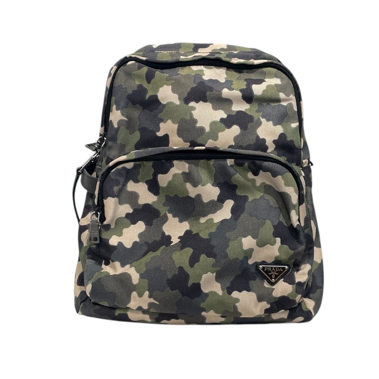 PRADA/Backpack/Camouflage/Nylon/GRN/TESSUTO PRINTED BACKPACK view 1