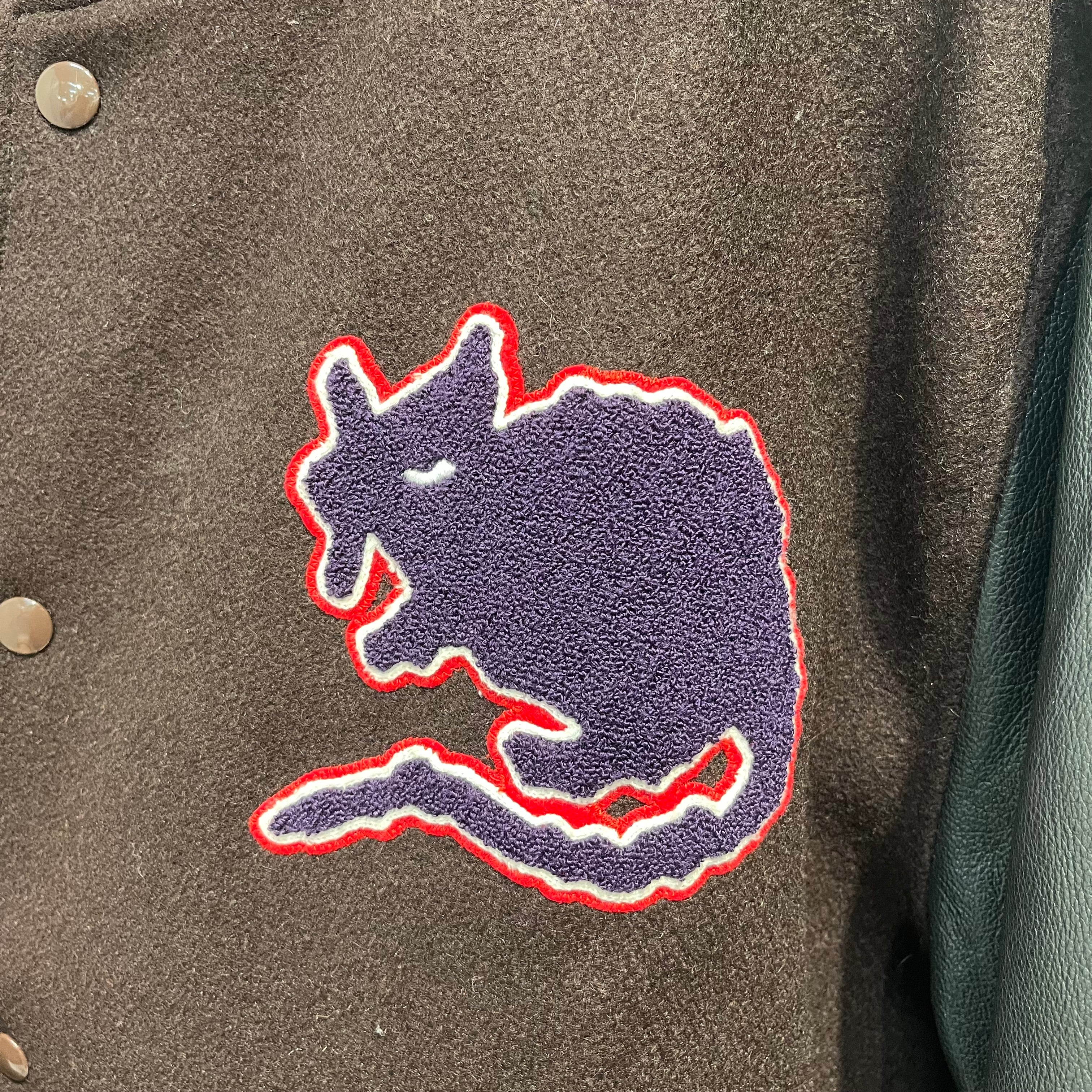 STRAY RATS/Jacket/XL/Wool/BRW/Graphic/VARSITY 2010 SEWER BRIGADE view 2