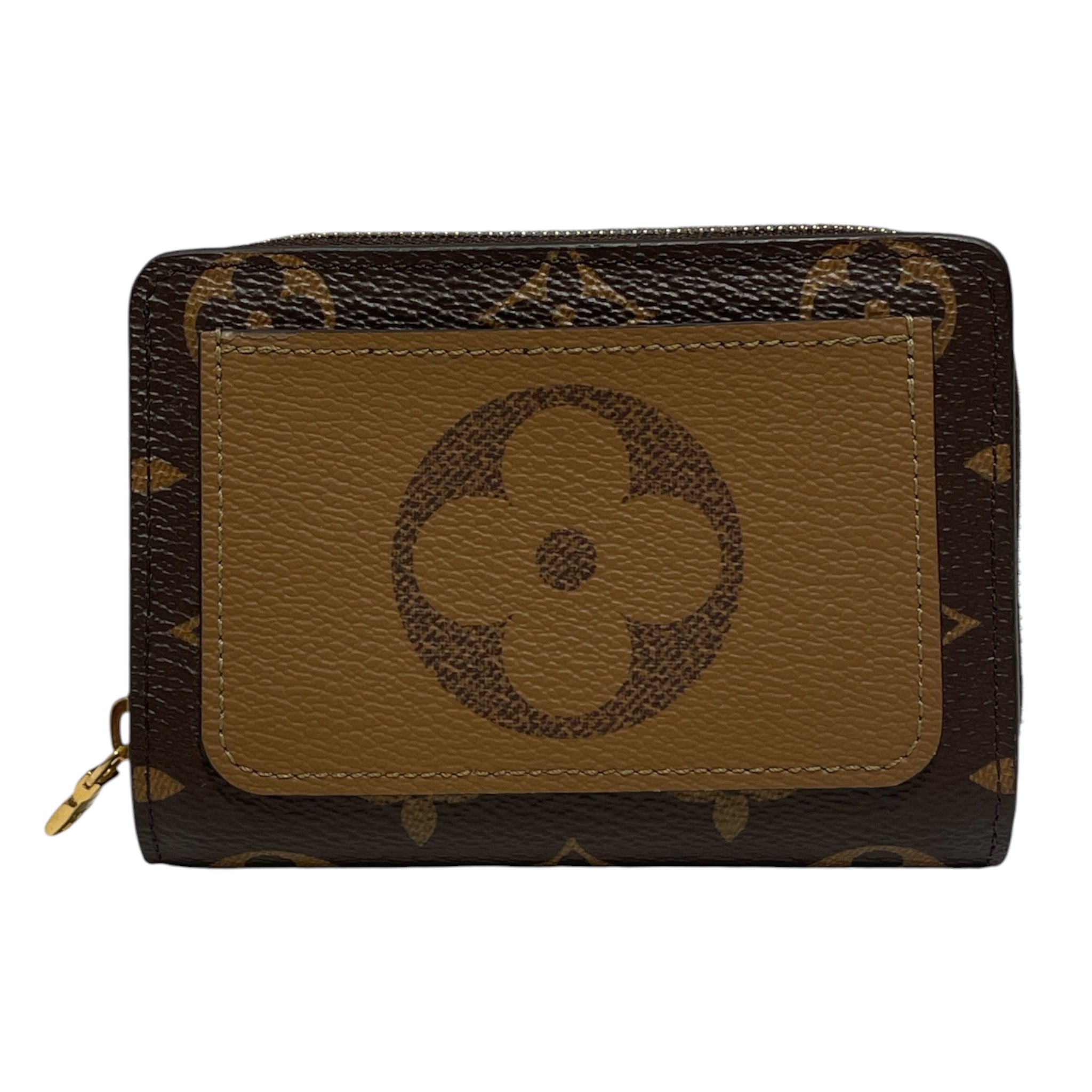 LOUIS VUITTON/Wallet/Monogram/BRW/L's/Giant Revese Monogram Bifold view 2