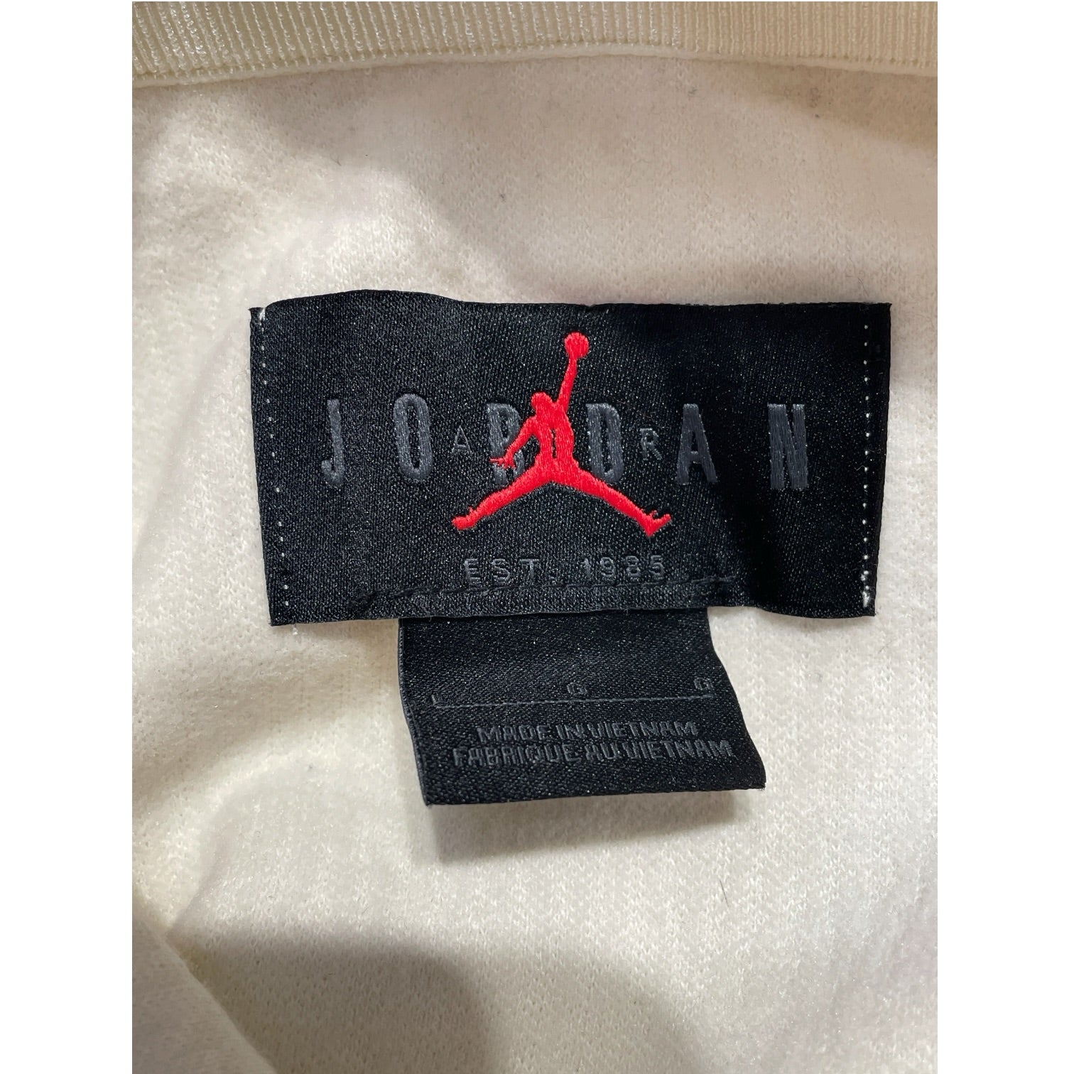 JORDAN BRAND/Hoodie/L/Cotton/CRM/A Maniere Jacquard Hoodie view 3
