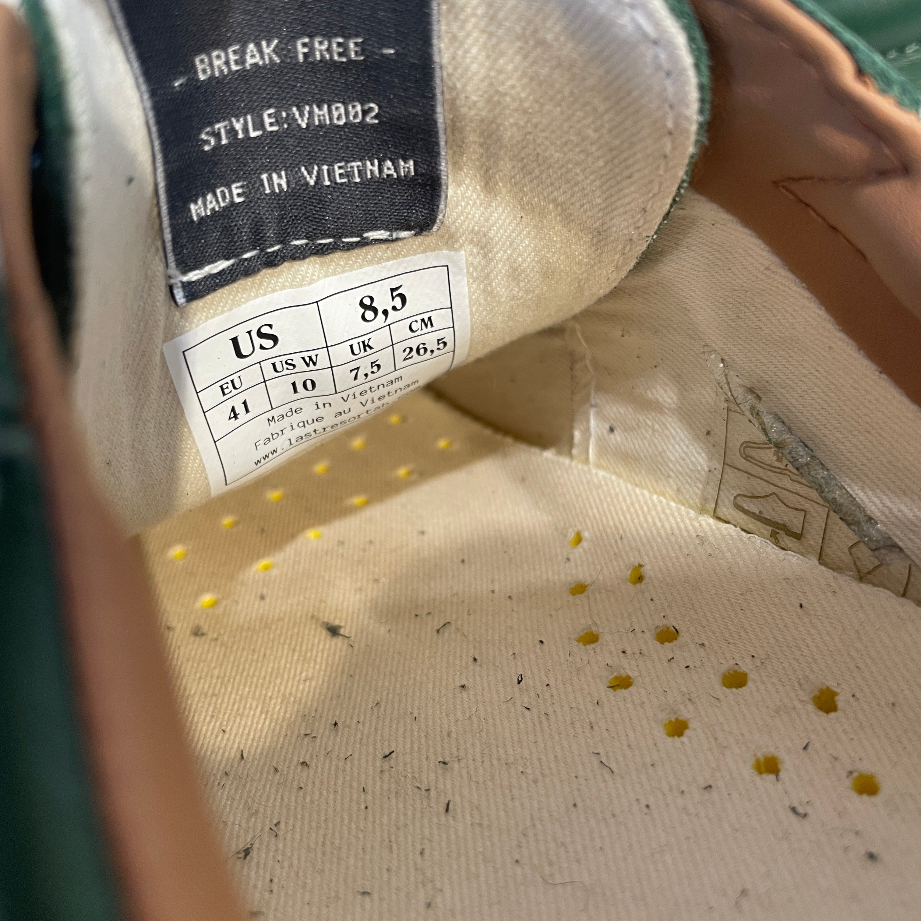 Last Resort AB/Low-Sneakers/US 8.5/Leather/GRN/ view 3
