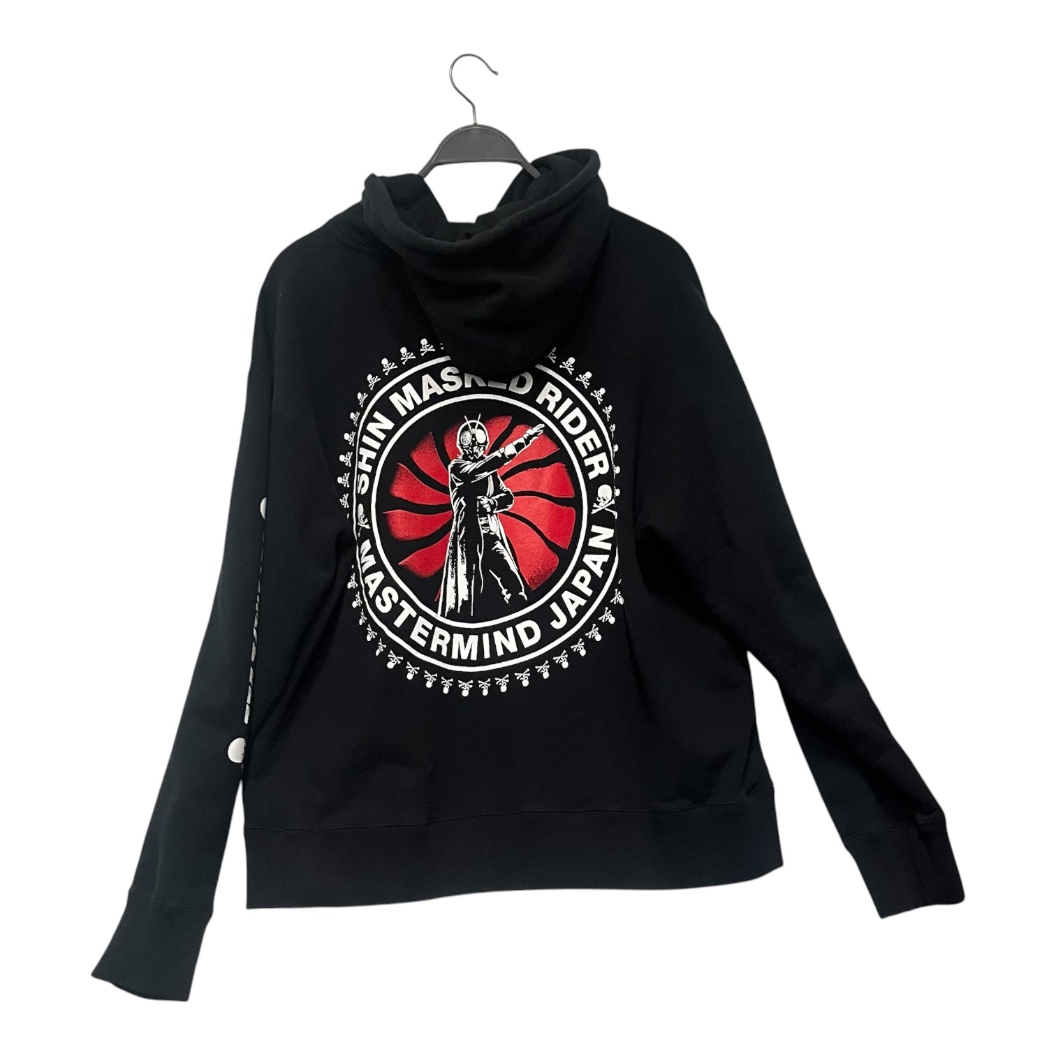 mastermind JAPAN/Hoodie/M/Cotton/BLK/shin kamen view 2