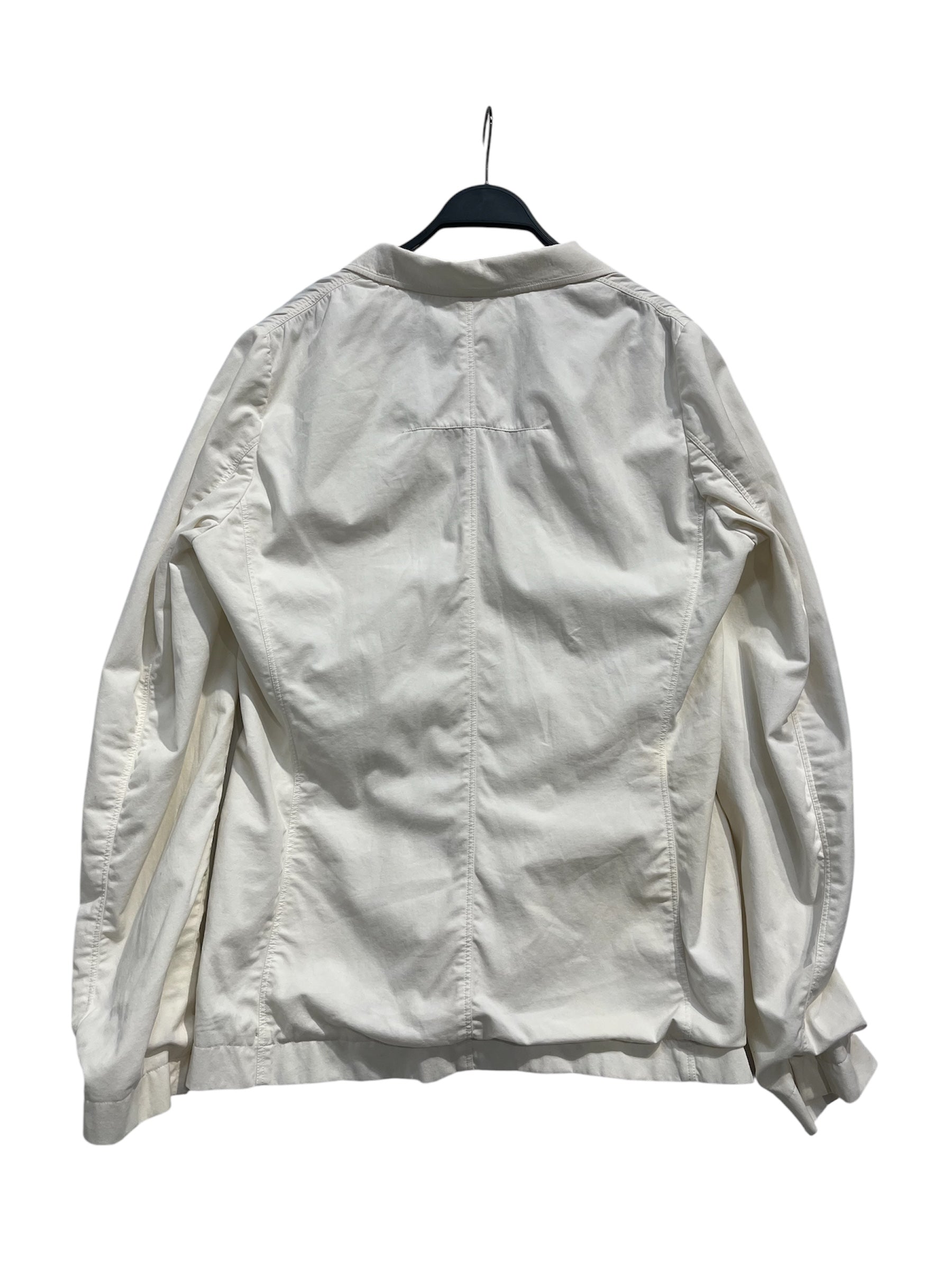 JIL SANDER/Blouson/40/Cotton/WHT/LAB COAT POCKETS view 2