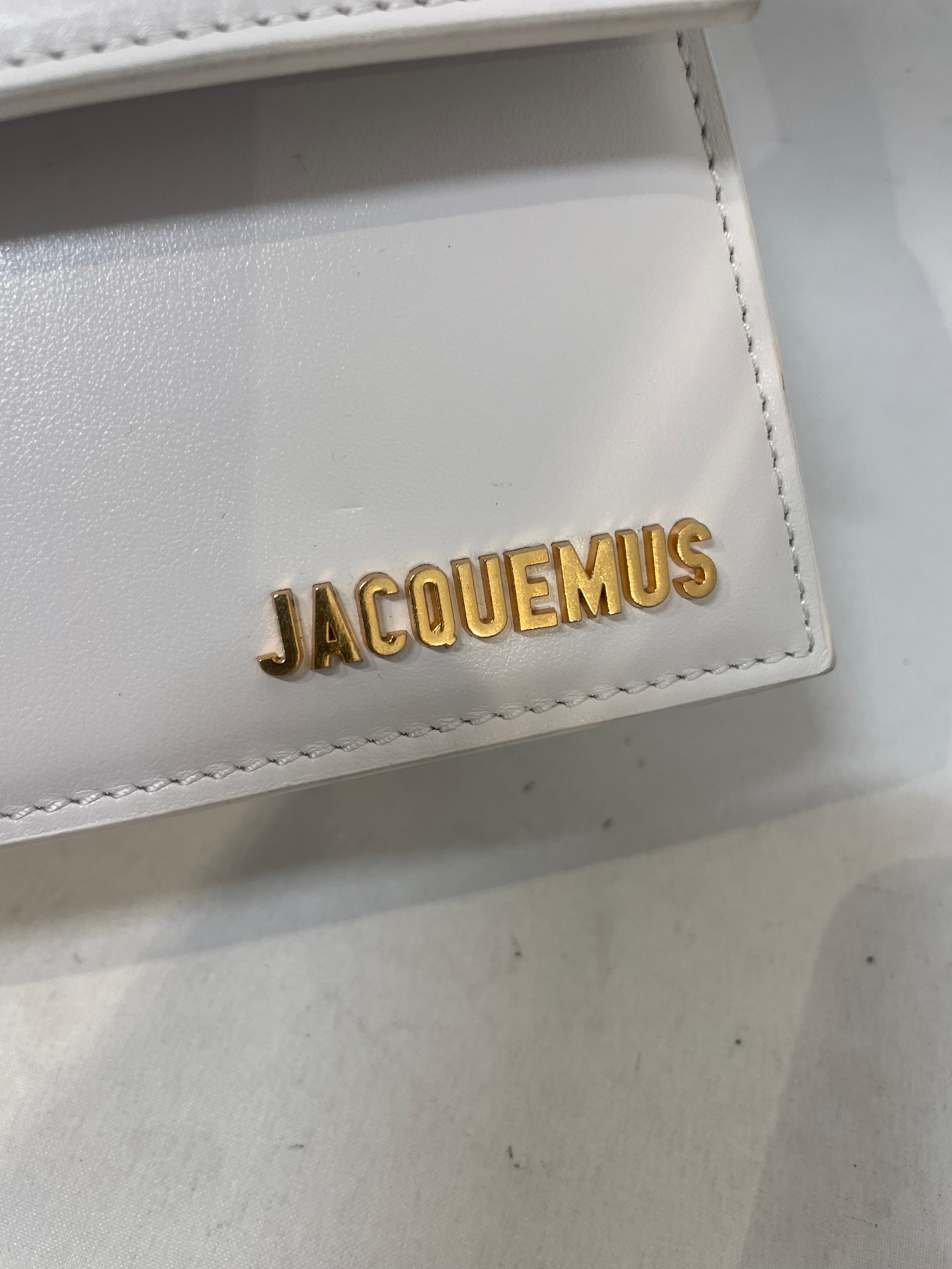 JACQUEMUS/Cross Body Bag/Leather/WHT/Le Grand Chiquito view 6
