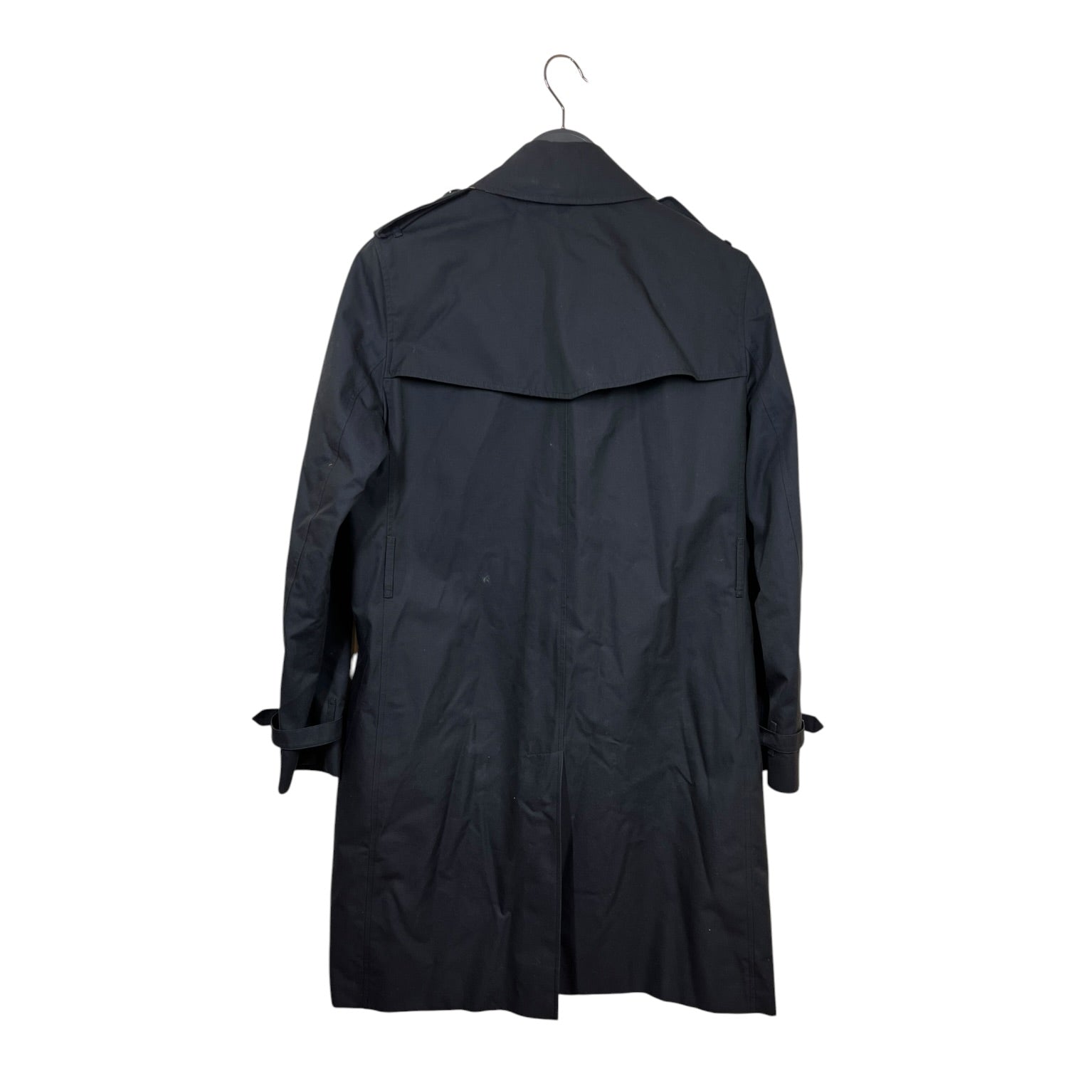 BURBERRY LONDON/Jacket/8/Cotton/BLK/trench plaid lining view 2