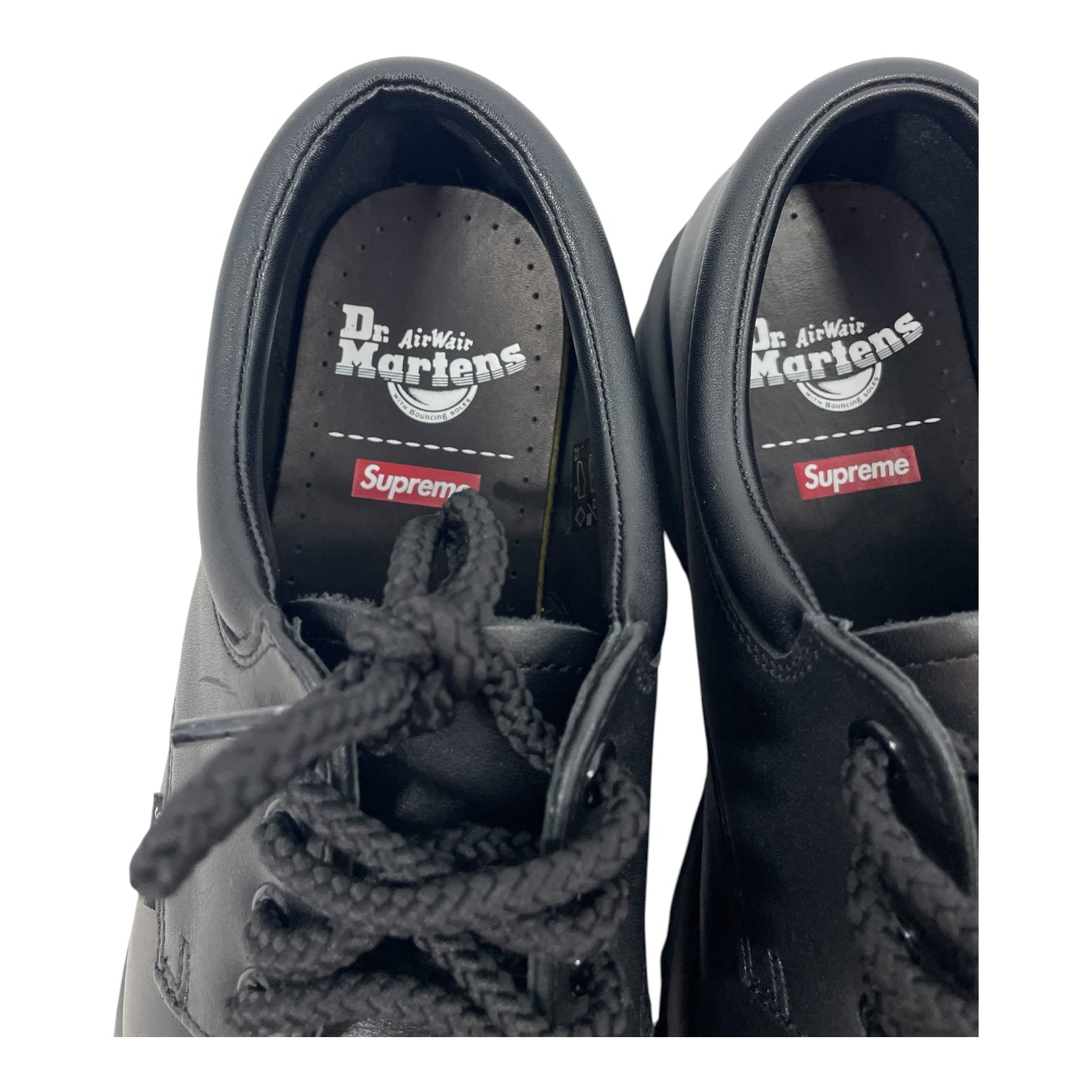 Dr.Martens/Supreme/Dress Shoes/US 9/Leather/BLK/postal 4 eye casual dress shoe view 4