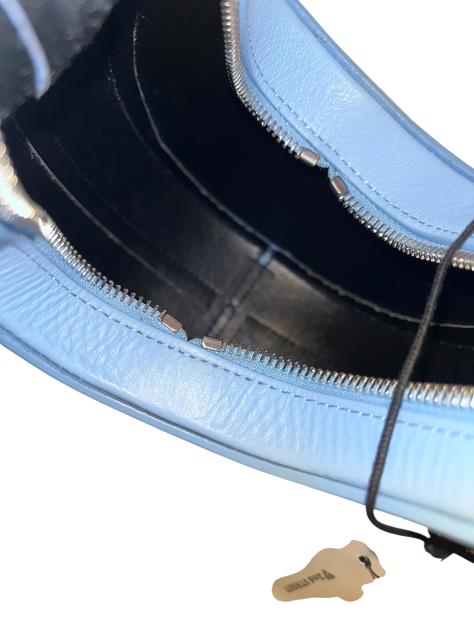 Coperni/Hand Bag/Leather/BLU/U-SHAPED/SLVR TXT view 7
