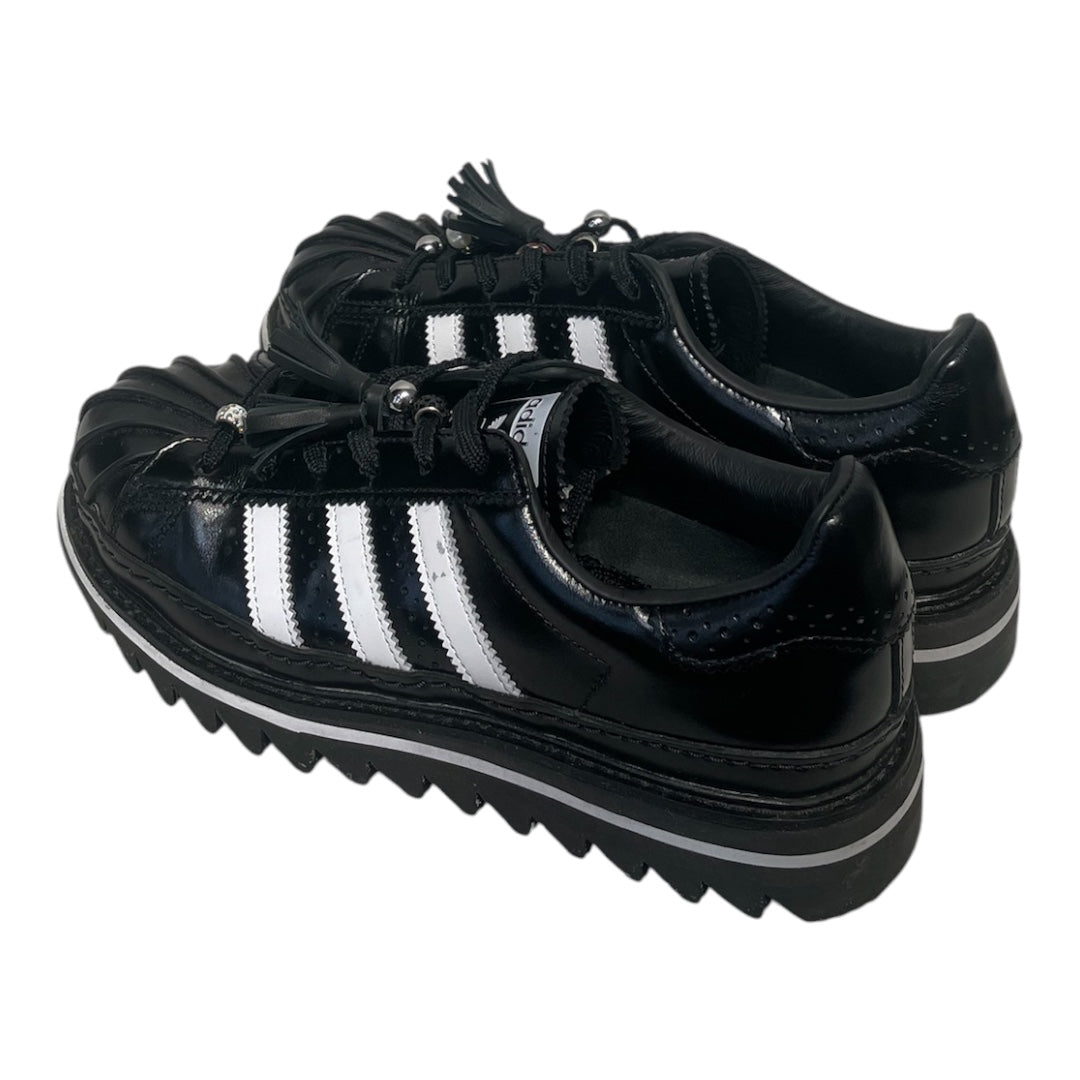 adidas/CLOT(CLOTAPPAREL)/Low-Sneakers/US 6.5/Leather/BLK/SUPERSTAR WITH BEADS view 2