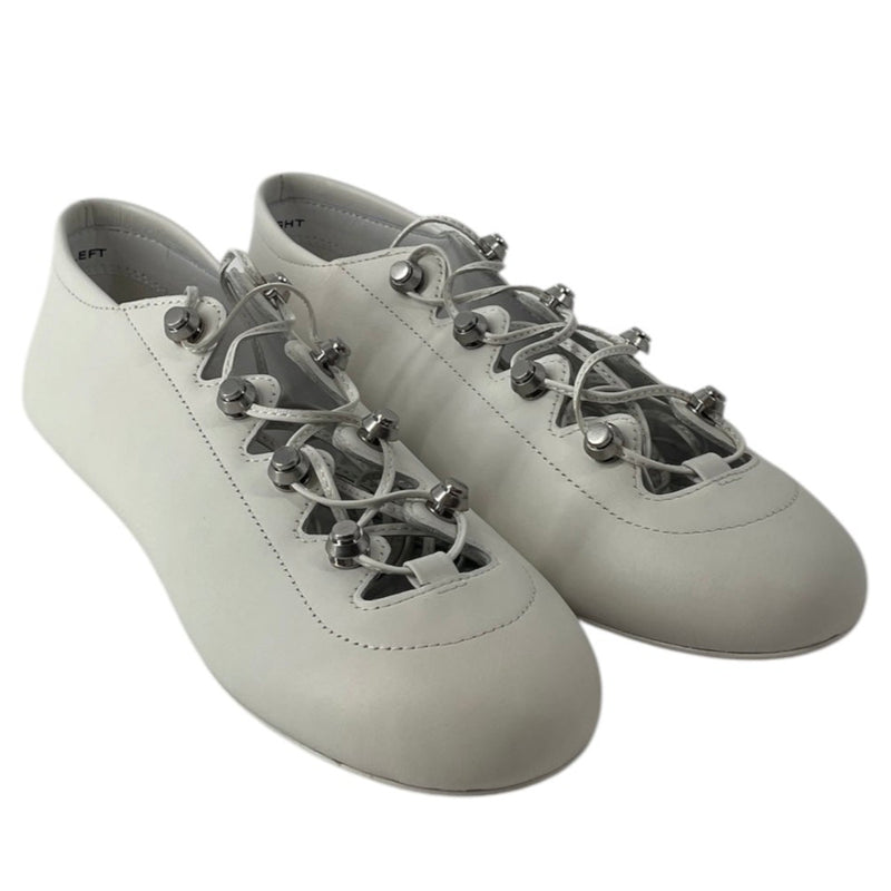 Alexander Wang/Dress Shoes/EU 38/Leather/WHT/WHITE LACE SHOES