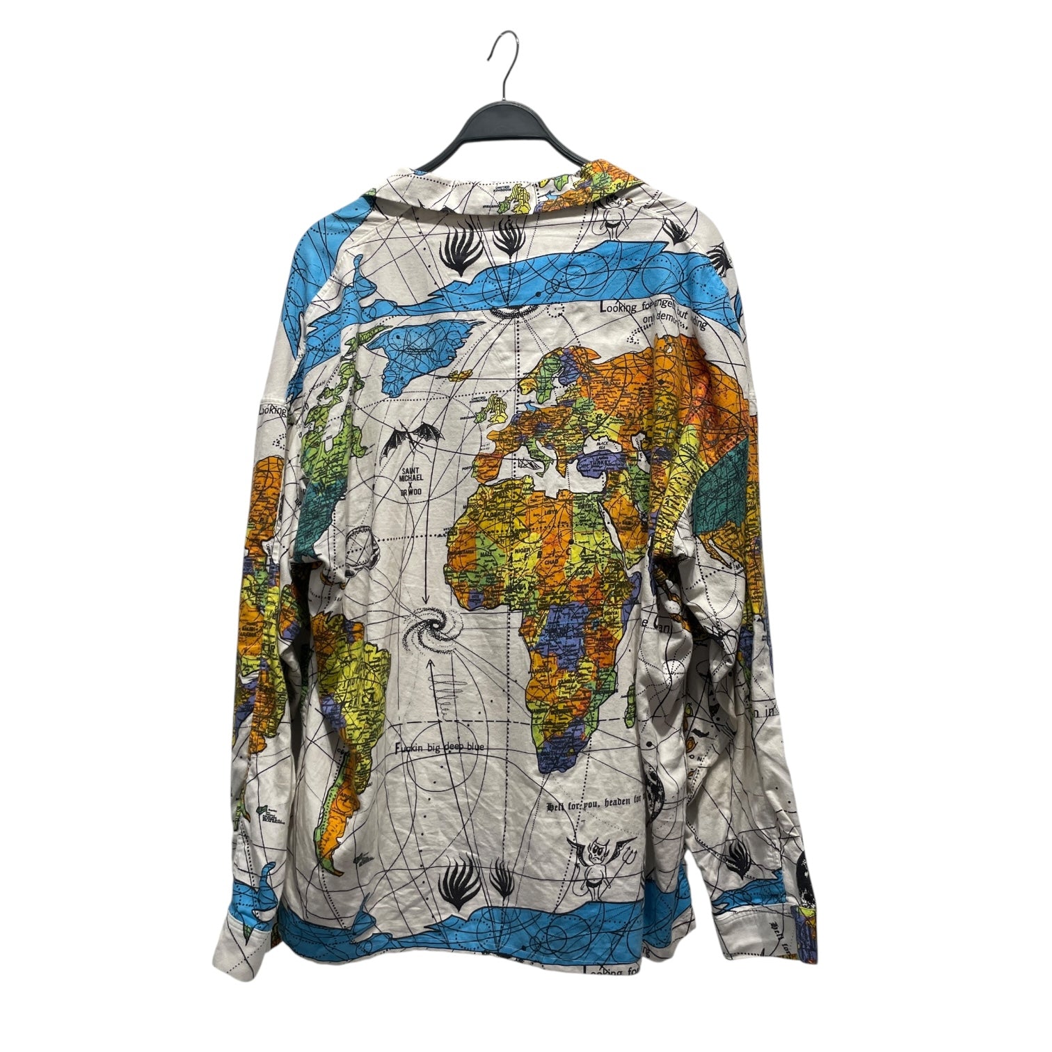 SAINT MICHAEL/LS Shirt/XL/Cotton/MLT/All Over Print/DR WOO view 2