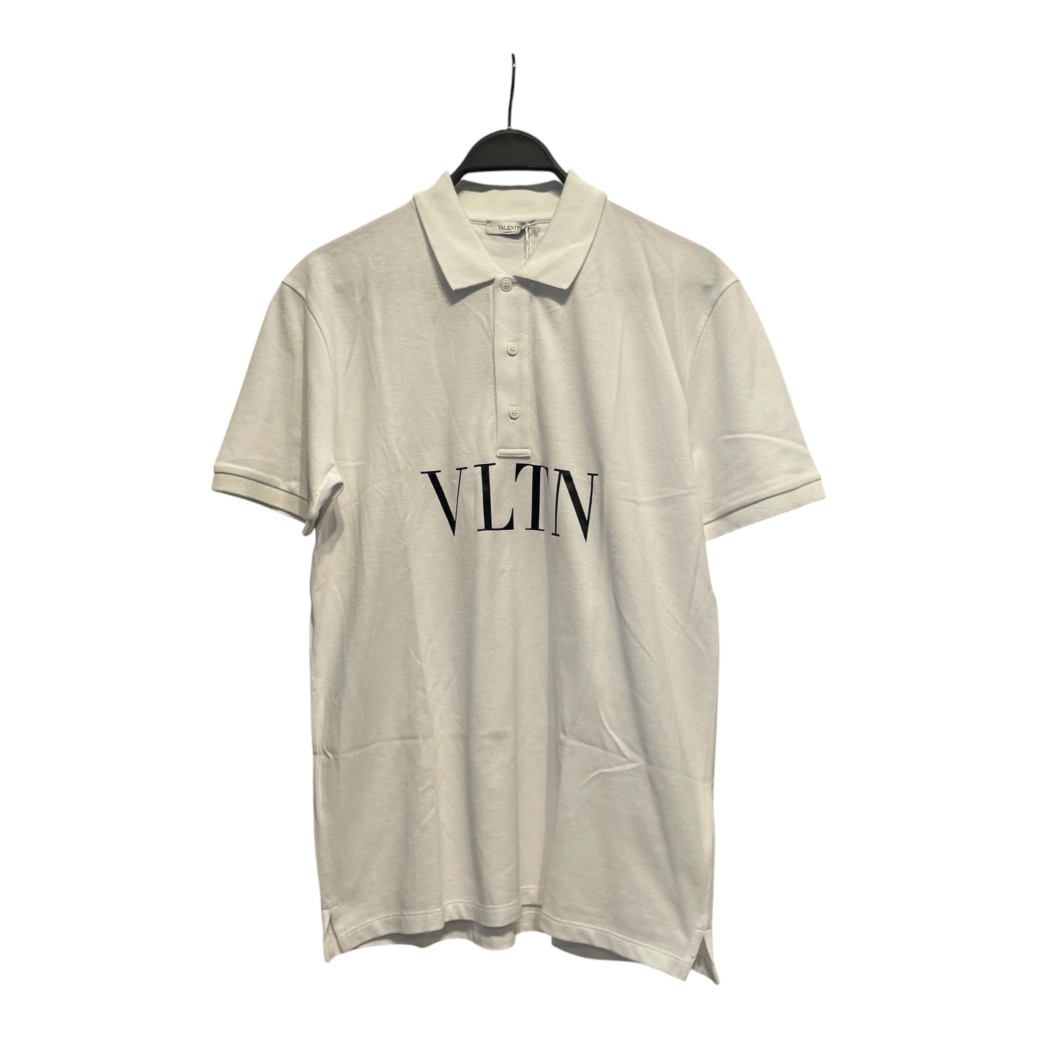 VALENTINO/Polo Shirt/L/Cotton/WHT/vltn view 1