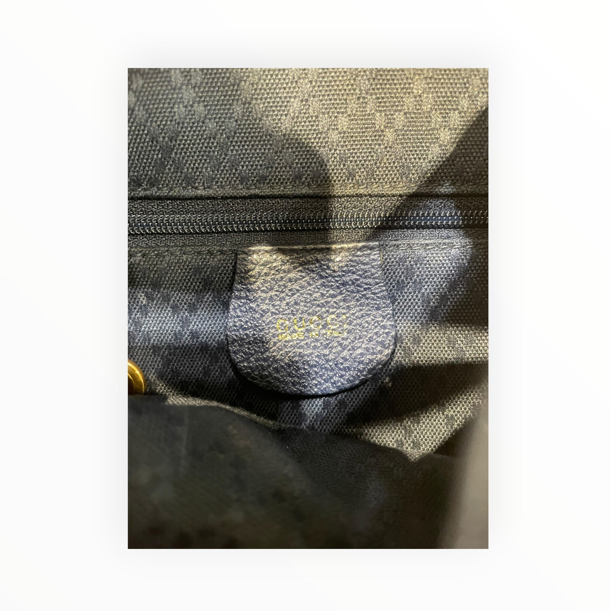 GUCCI/Backpack/Leather/BLK/Bamboo handle mini backpack view 7