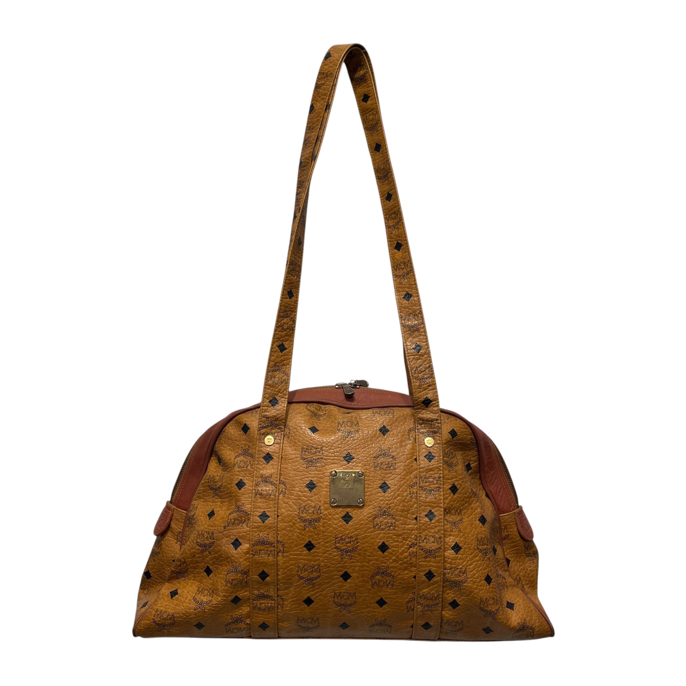 MCM/Boston Bag/Monogram/CML/ view 1
