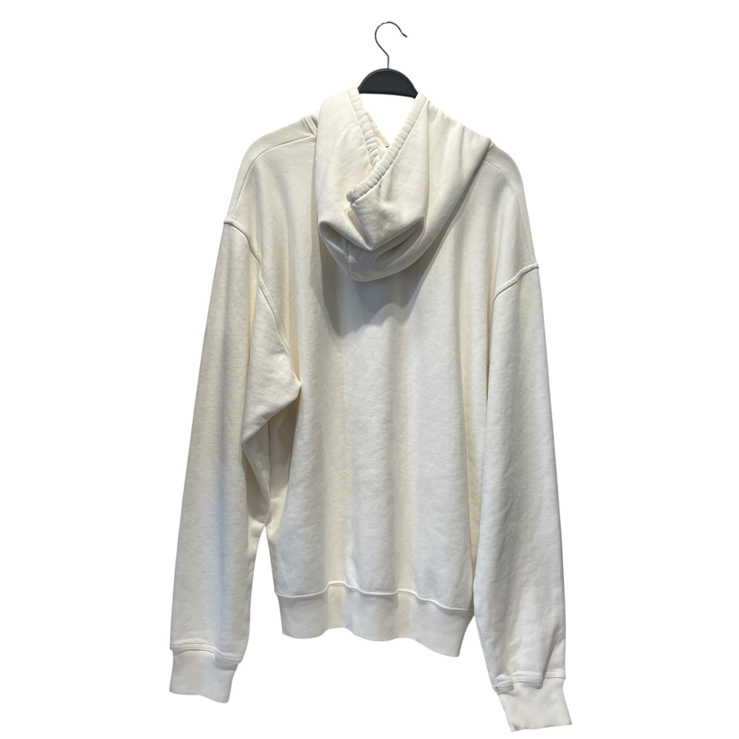 STUSSY/Hoodie/XL/Cotton/WHT/Pullover/BLK LEFT CHEST LOGO view 2