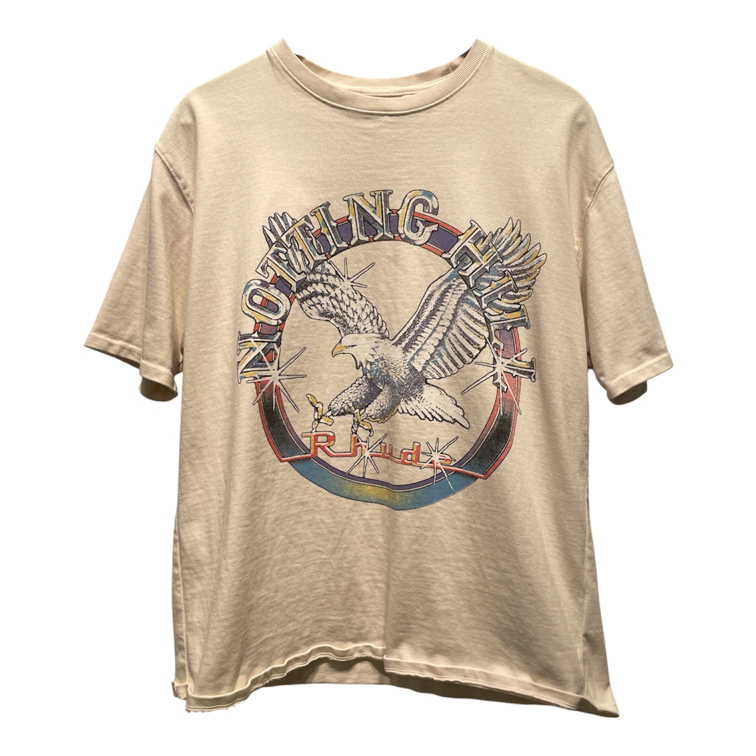 RHUDE/T-Shirt/S/Cotton/BLU/ view 1