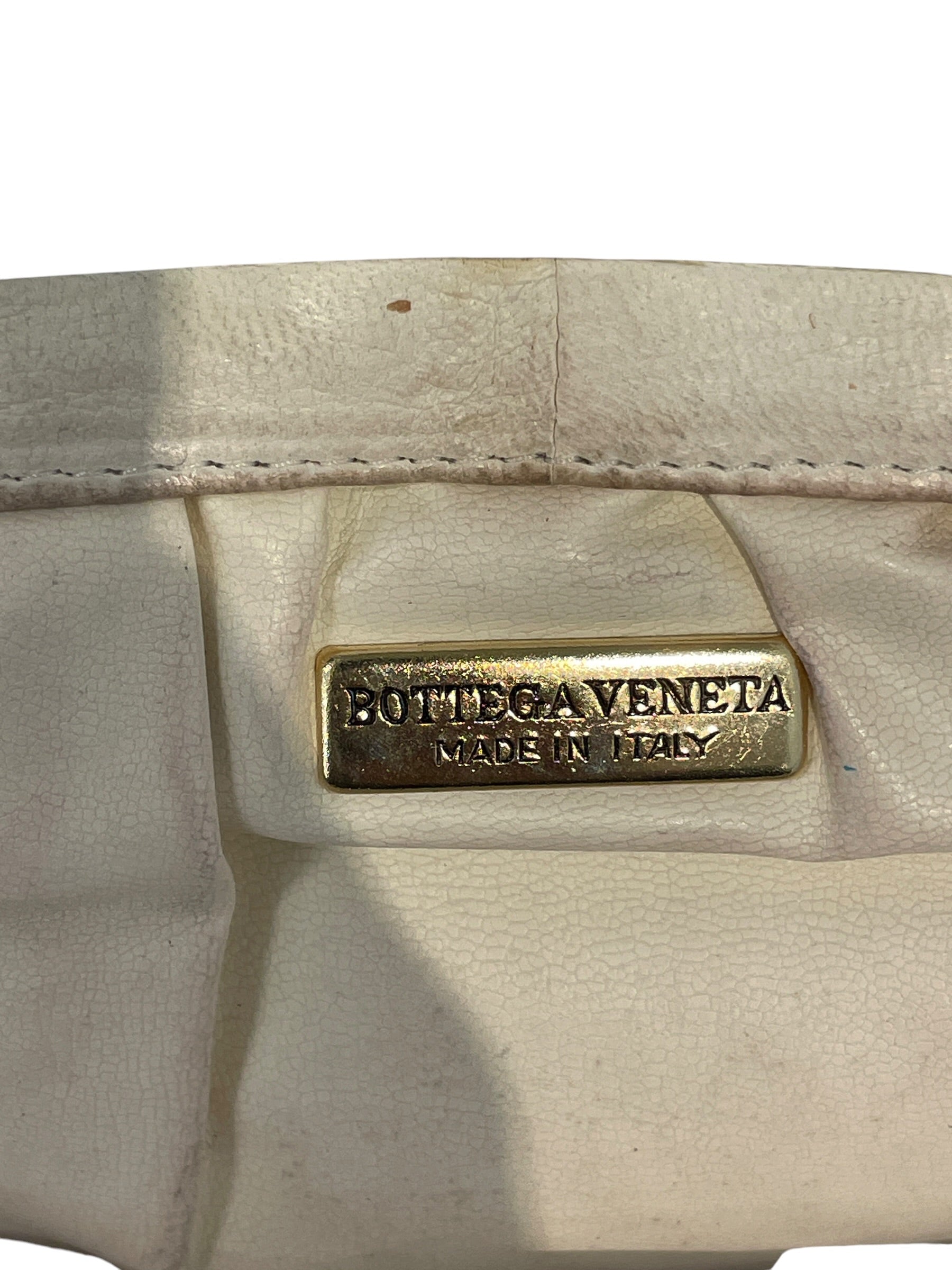 BOTTEGA VENETA/Clutch Bag/Leather/WHT/6RGTWWK view 3