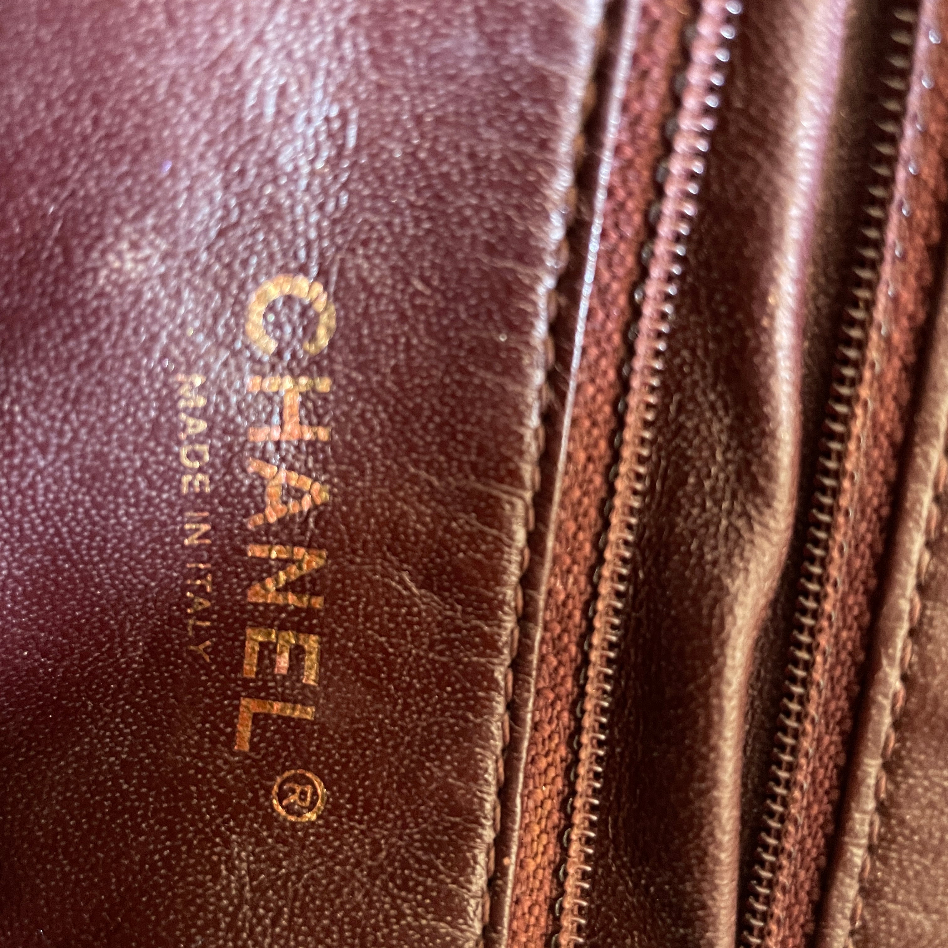 CHANEL/Hand Bag/Leather/BLK/HTBQ379/DIAMOND CC CHAIN view 5