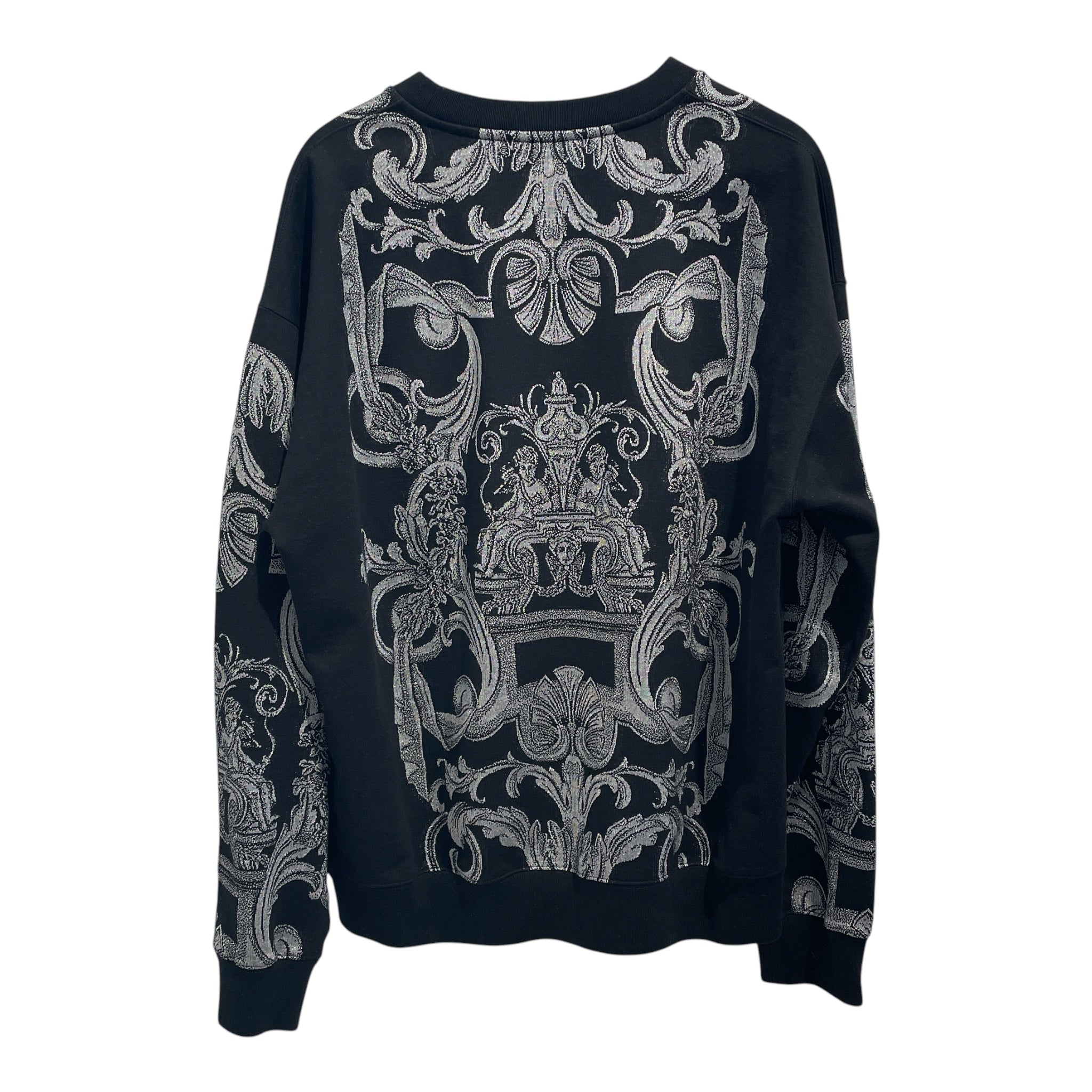 VERSACE/Sweatshirt/XXL/All Over Print/Cotton/BLK/ view 2