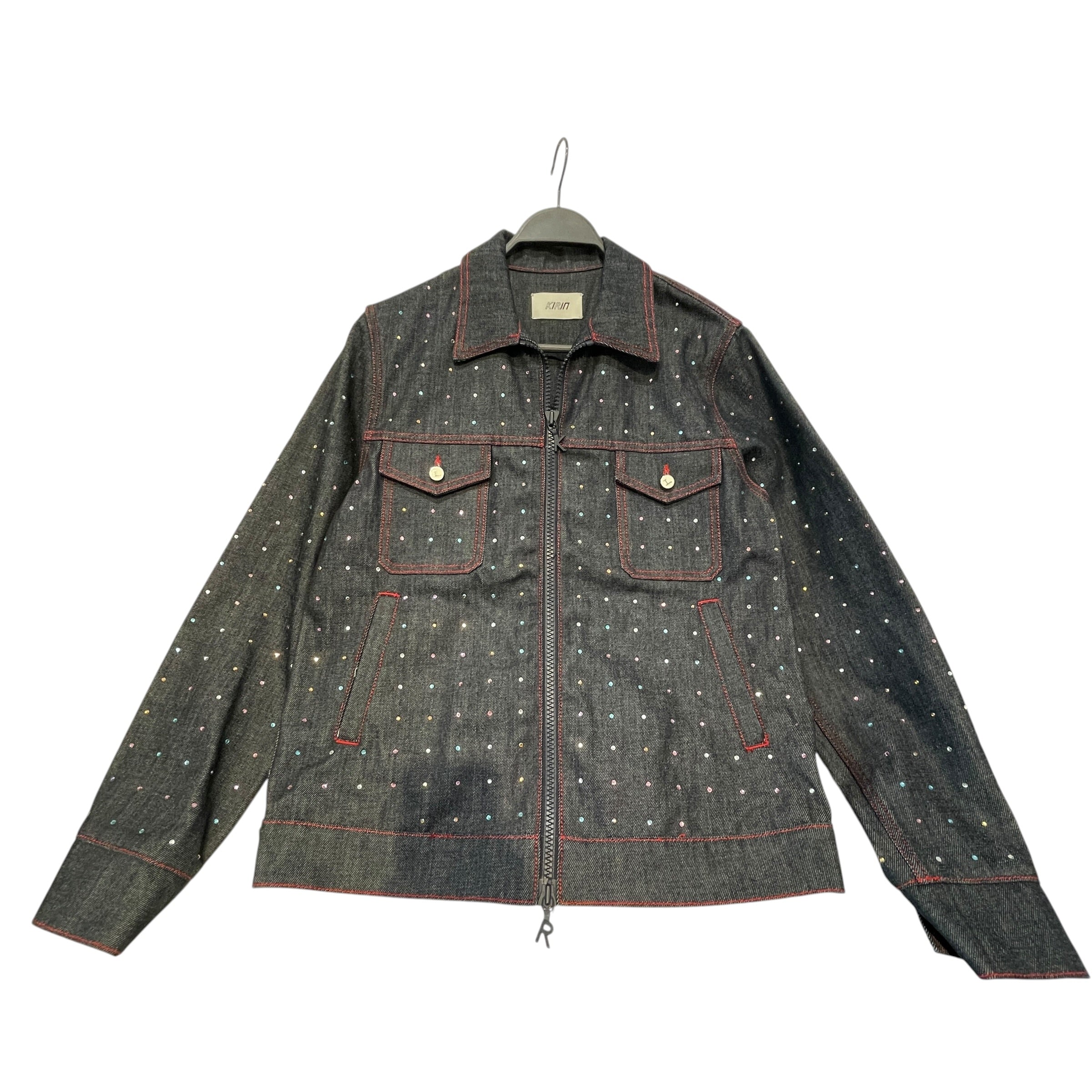 Kirin/Jacket/Denim/BLU/Embelished Denim Jacket view 1