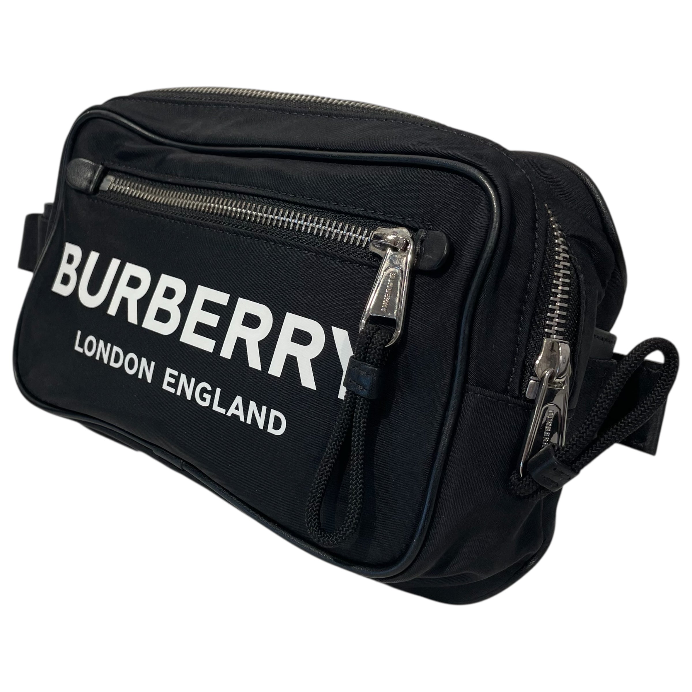 BURBERRY LONDON/Fanny Pack/M/Nylon/BLK/ view 6