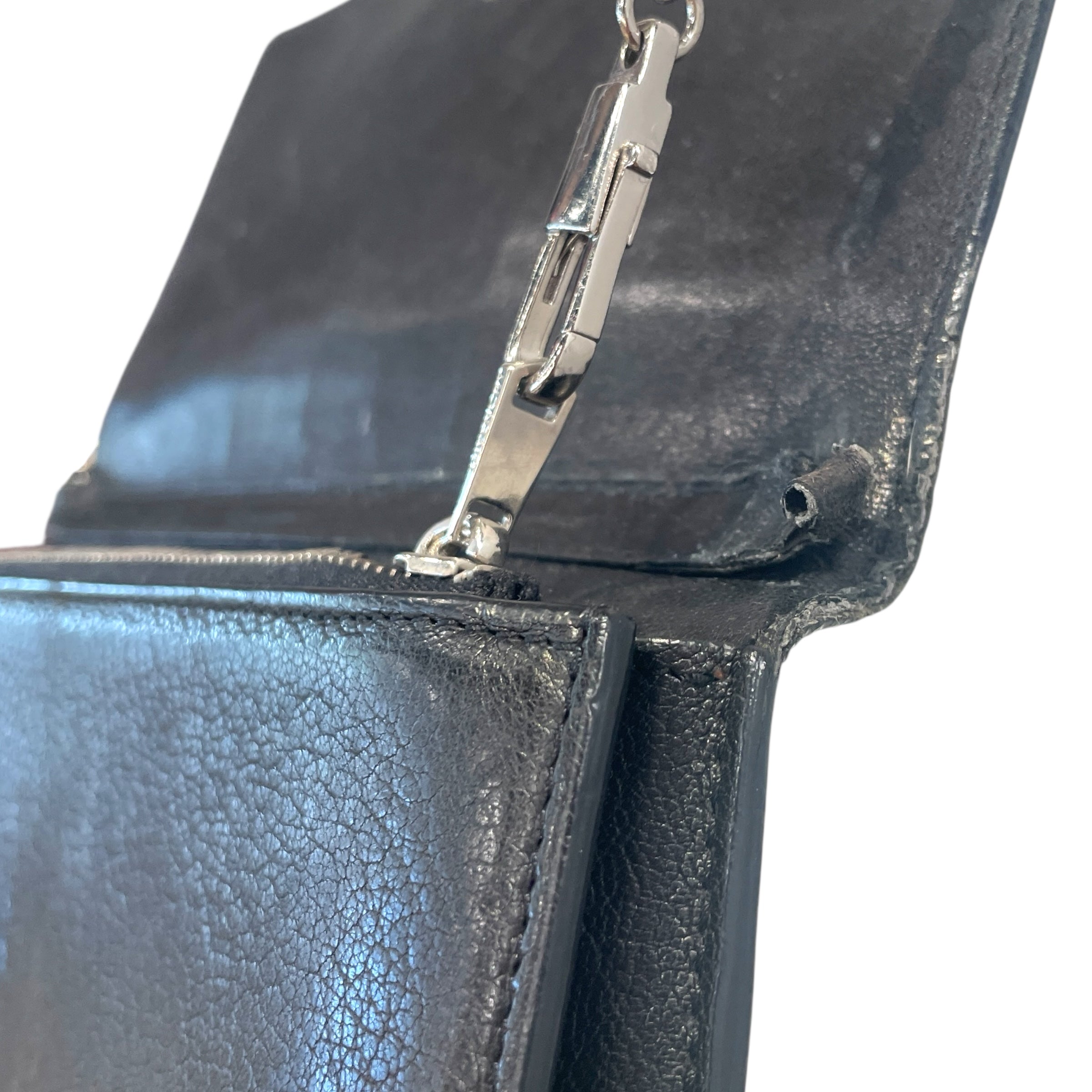 GIVENCHY/Cross Body Bag/Leather/BLK/Goatskin Sugar Pandora view 7