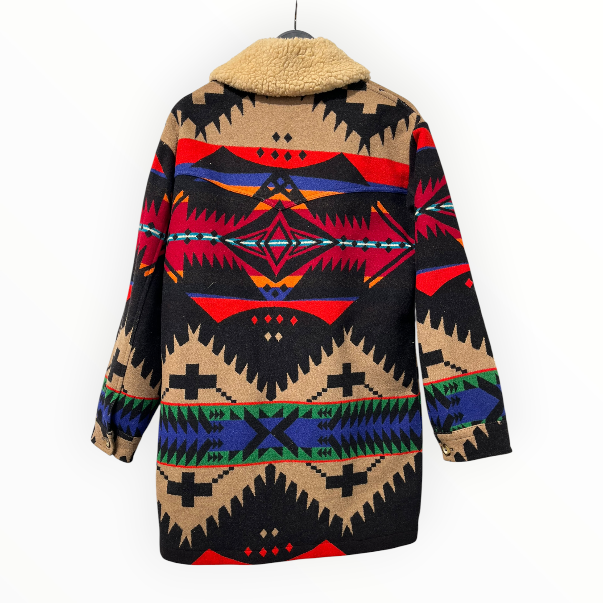 Vintage/PENDLETON/Jacket/40/Wool/MLT/All Over Print/NAVAJO WOOL JKT SHERPA COLLAR view 2