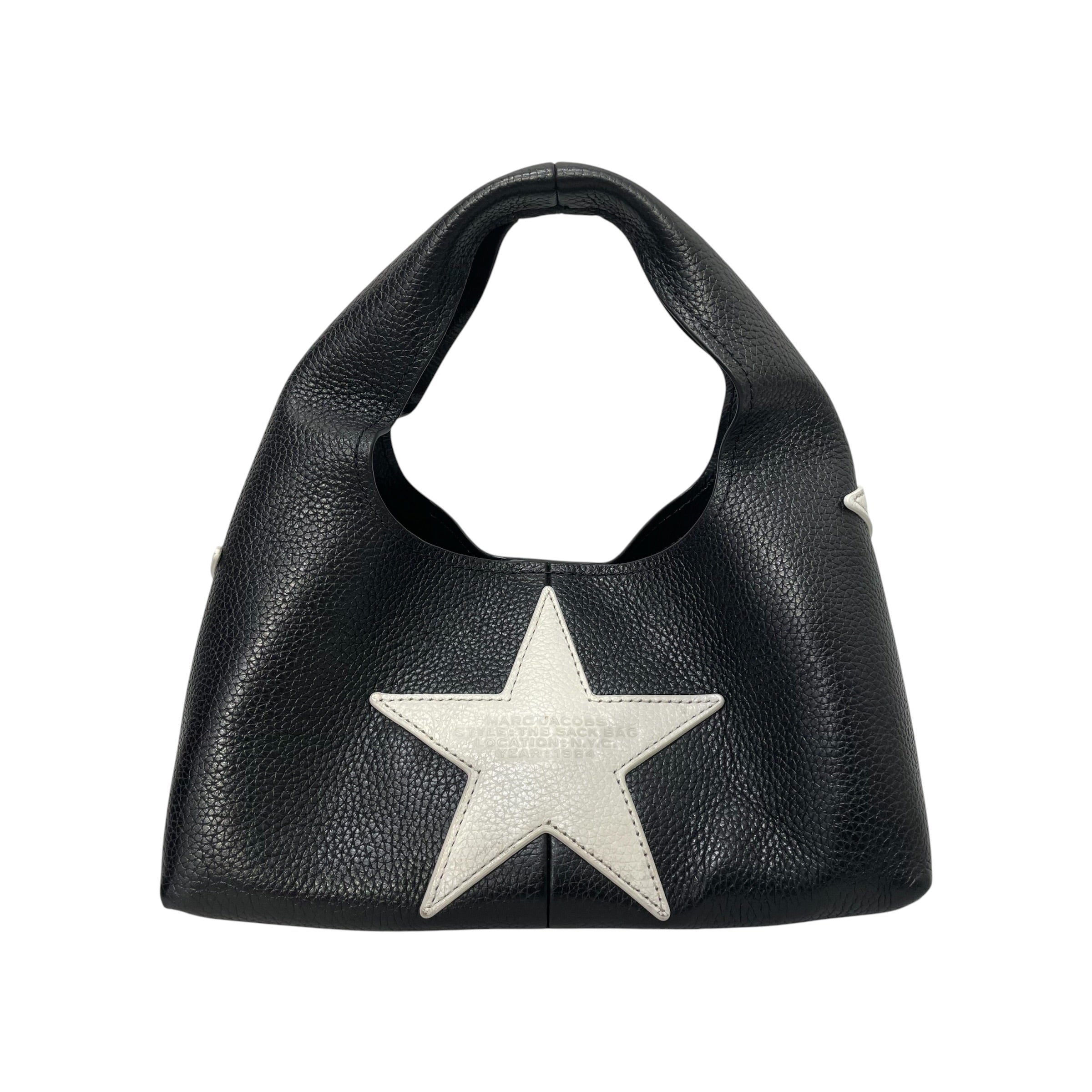 MARC BY MARC JACOBS/Bag/Leather/BLK/MARC JACOBS THE STAR SACK BAG view 2