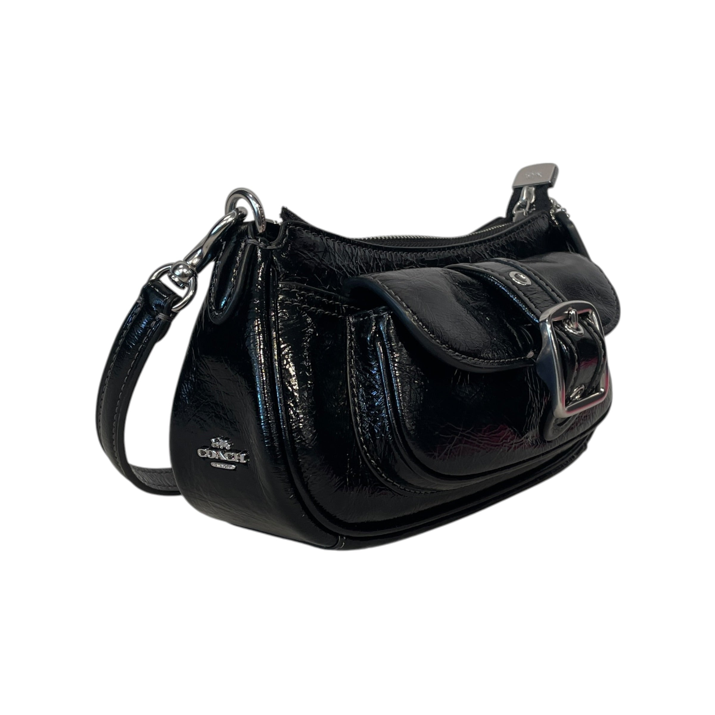 COACH/Hand Bag/BLK/ASHTON MINI BAG/BUCKLE/SLV view 6