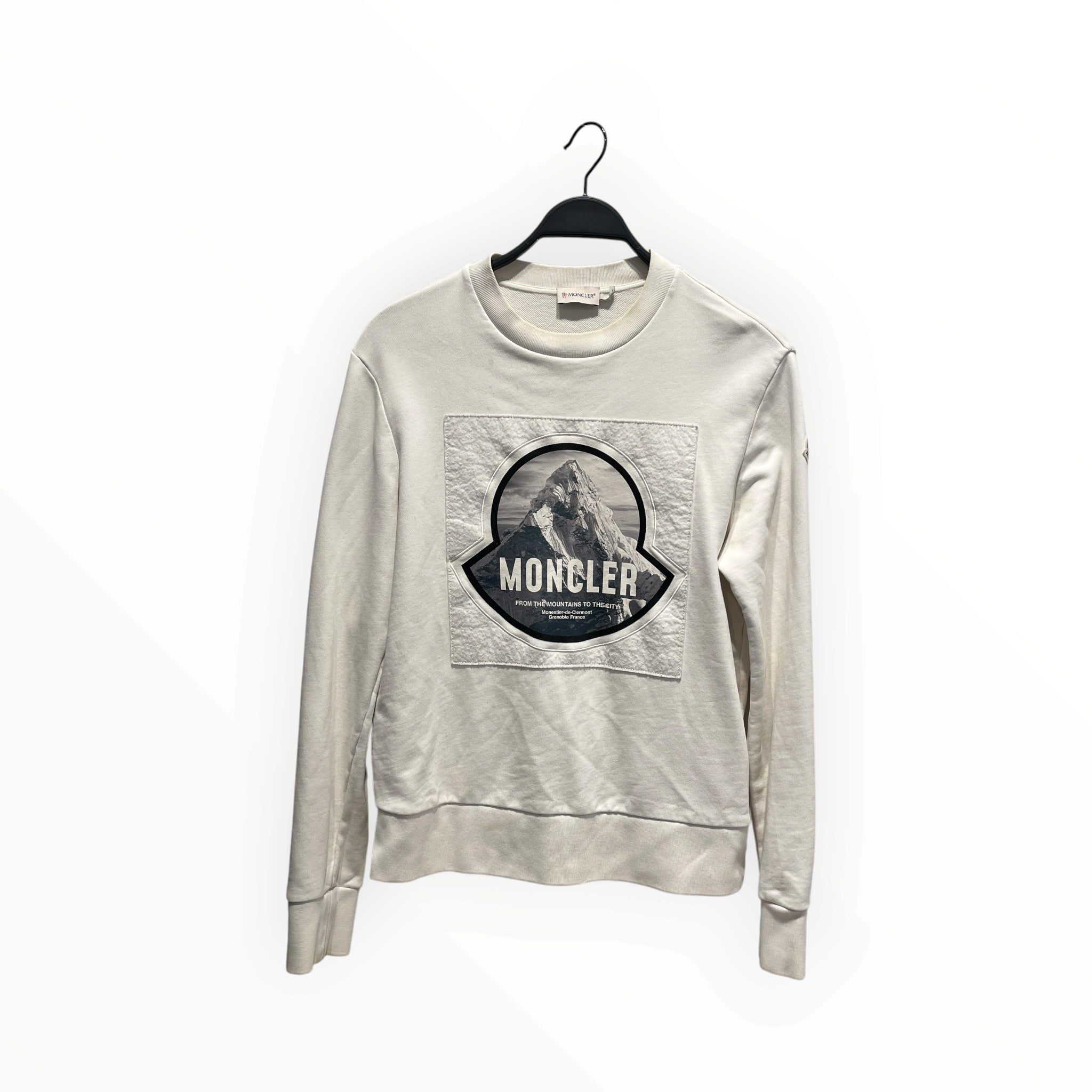 MONCLER/Sweatshirt/S/Cotton/WHT/FROM THE MOUNTAINS TO CITY view 1