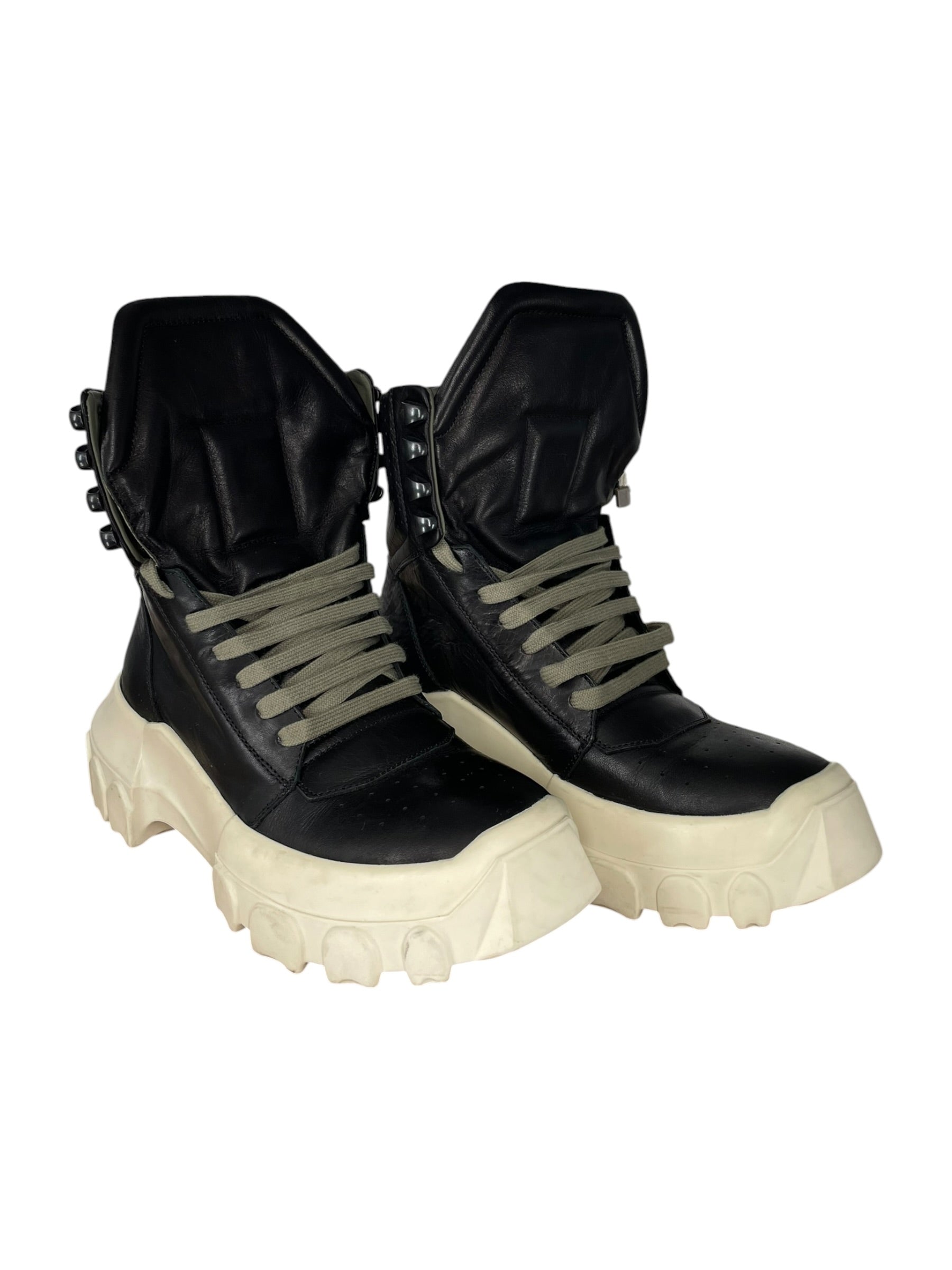 Rick Owens/Boots/EU 36/Leather/BLK/ LACE UP TRACTOR BOOTS SZ36 view 1